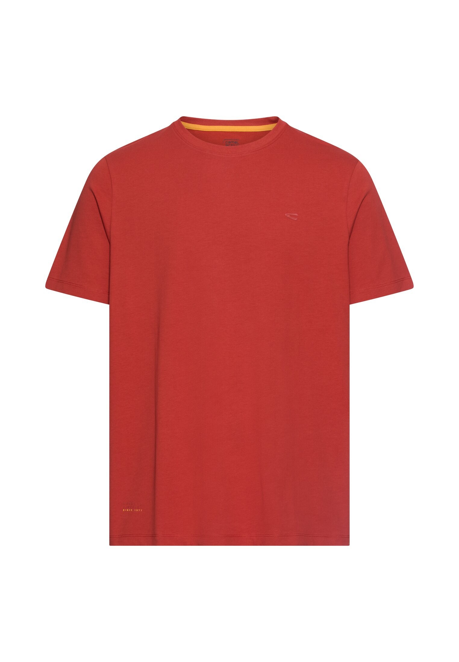 camel active Kurzarmshirt Sommershirt - unifarben - mit Stretch