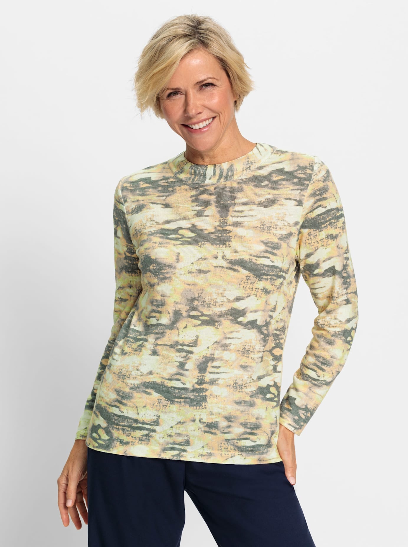 Classic Pull à col montant »Pullover«