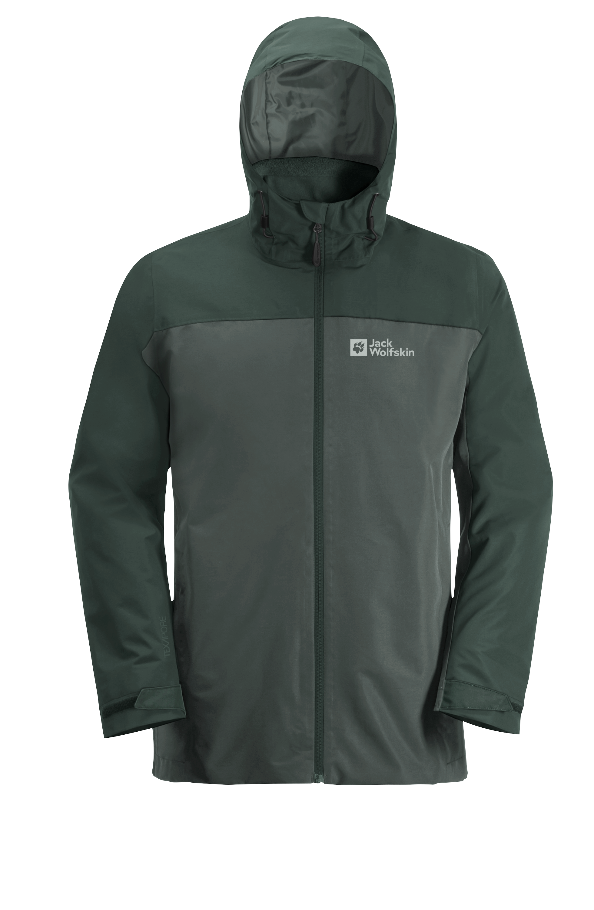 Jack Wolfskin 3-in-1-Funktionsjacke »TAUBENBERG 3IN1 JKT M«, mit Kapuze, mit wasserabweisenden Reissverschlüssen, Wasserdicht, Atmungsaktiv