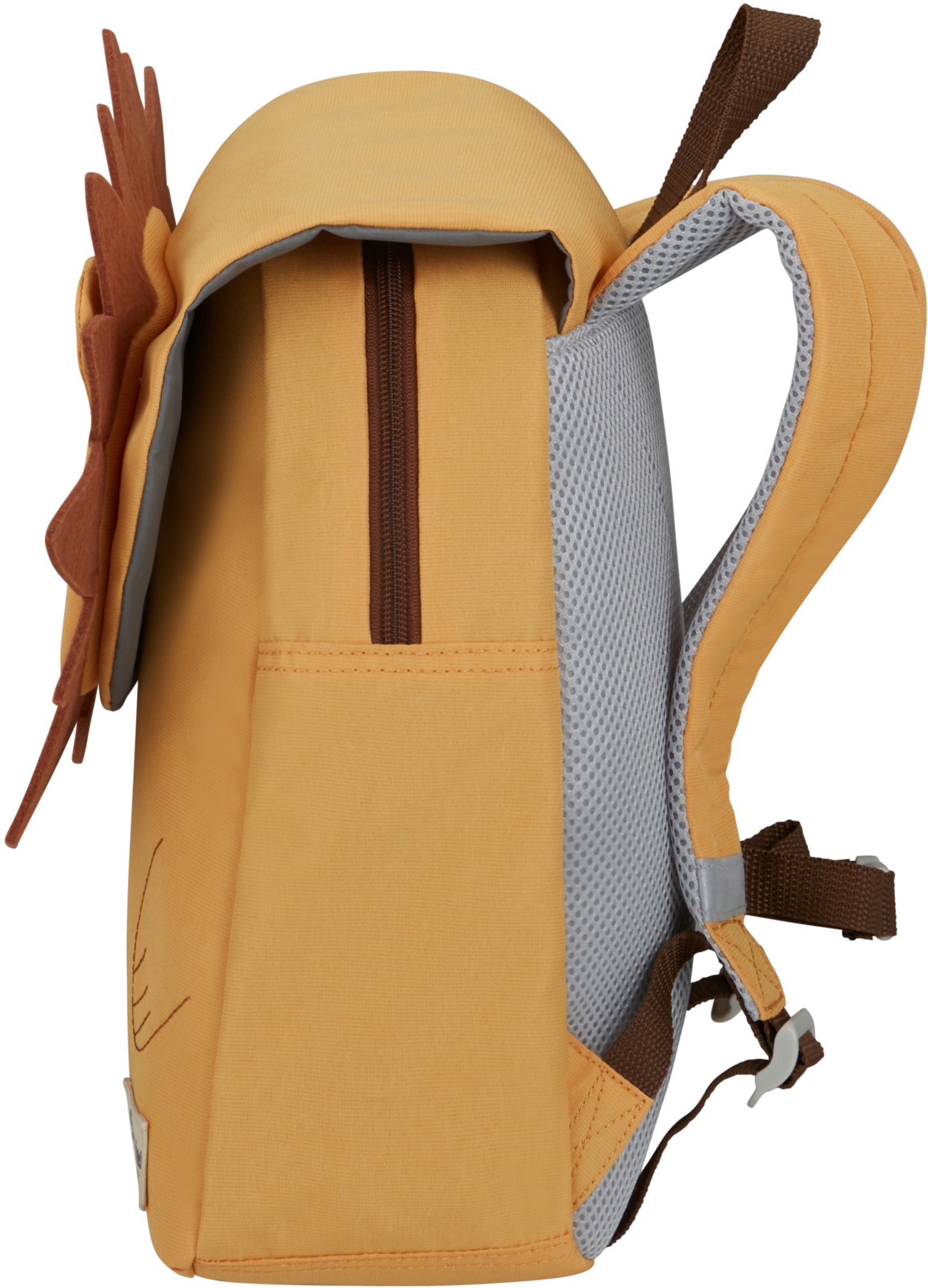 Samsonite Kinderrucksack »Happy Sammies ECO, S+, Lion Lester«, reflektierende Details, Kindergartenrucksack Kinderfreizeitrucksack Kinder-Backpack