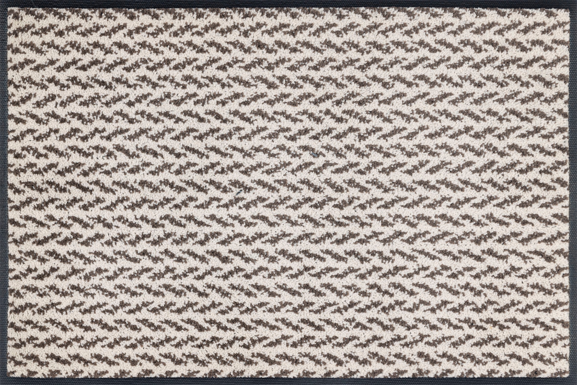wash+dry by Kleen-Tex Fussmatte »Duo Latte«, rechteckig, 9 mm Höhe, Schmutzfangmatte, rutschhemmend, In- und Outdoor geeignet, waschbar