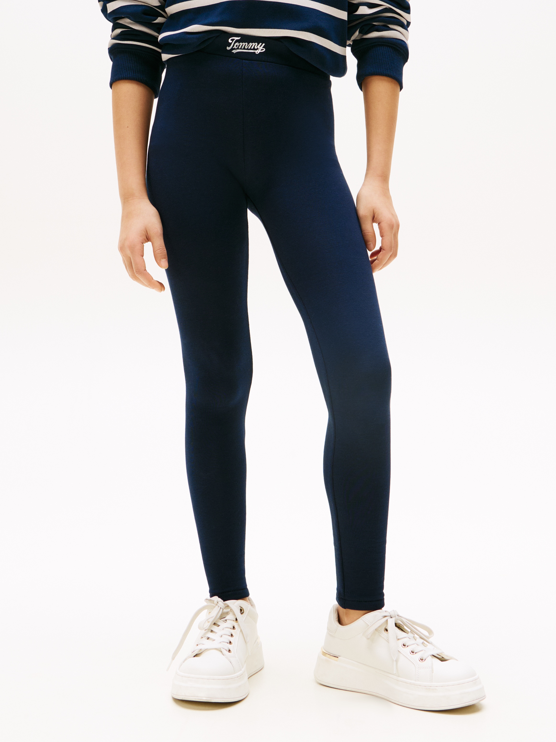 Image of Tommy Hilfiger Leggings "LEGGINGS" für Kinder bis 16 Jahre, mit Logo-Schriftzug