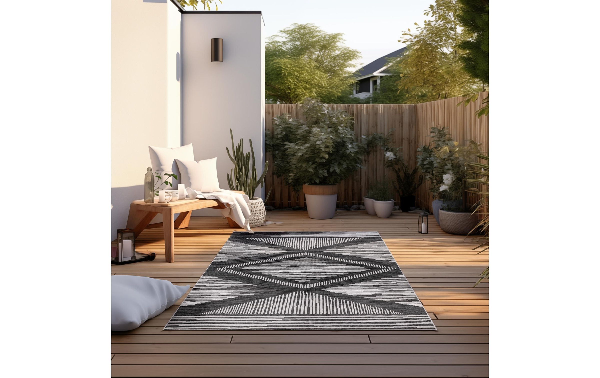 ELLE DECORATION Teppich »Rhombus 120 x 170 cm«
