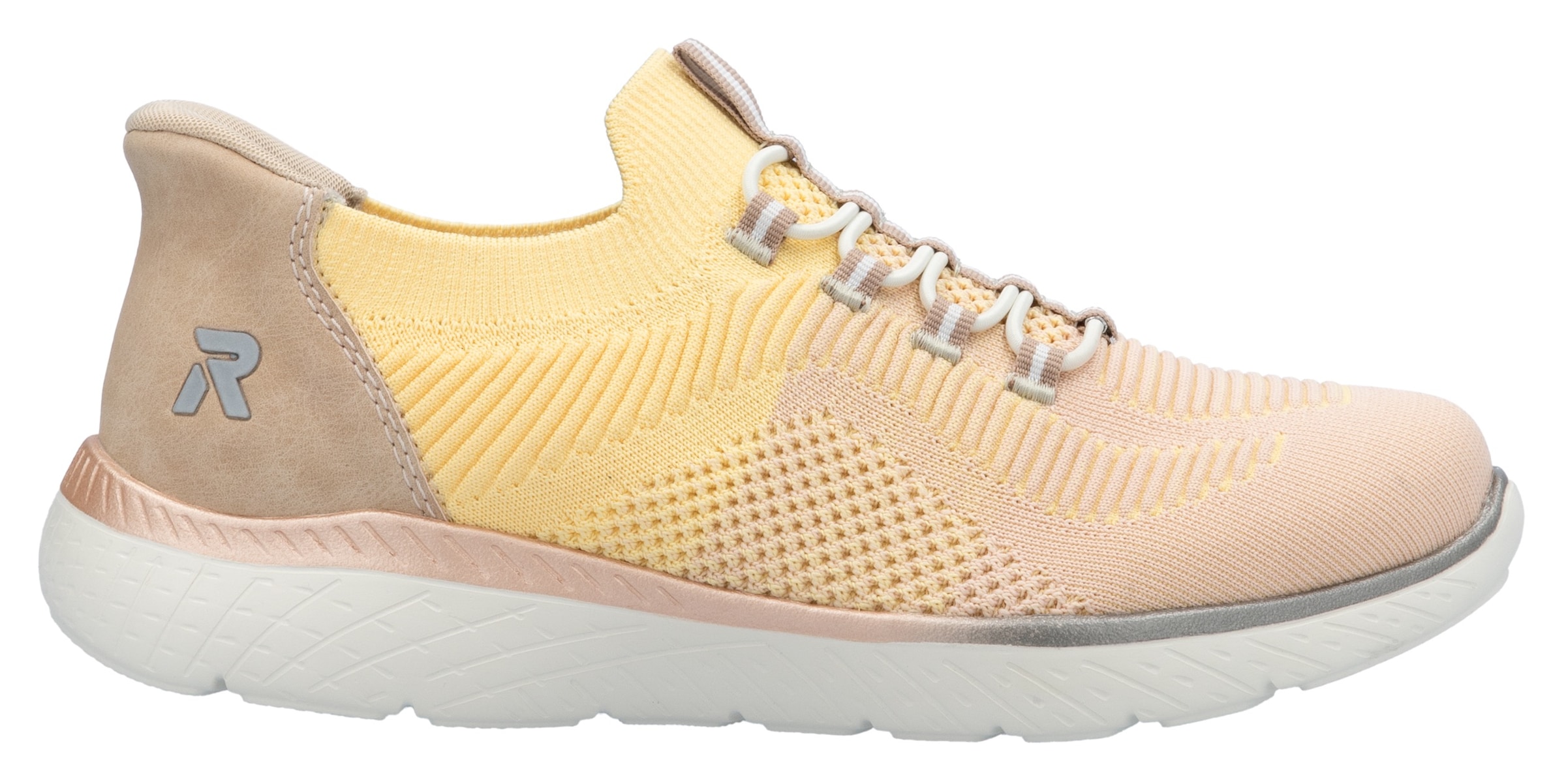 RIEKER Sport Slip-On Sneaker »Ready2GO«  , Halbschuh, Freizeitschuh, Slipper mit MemoSoft-Innensohle