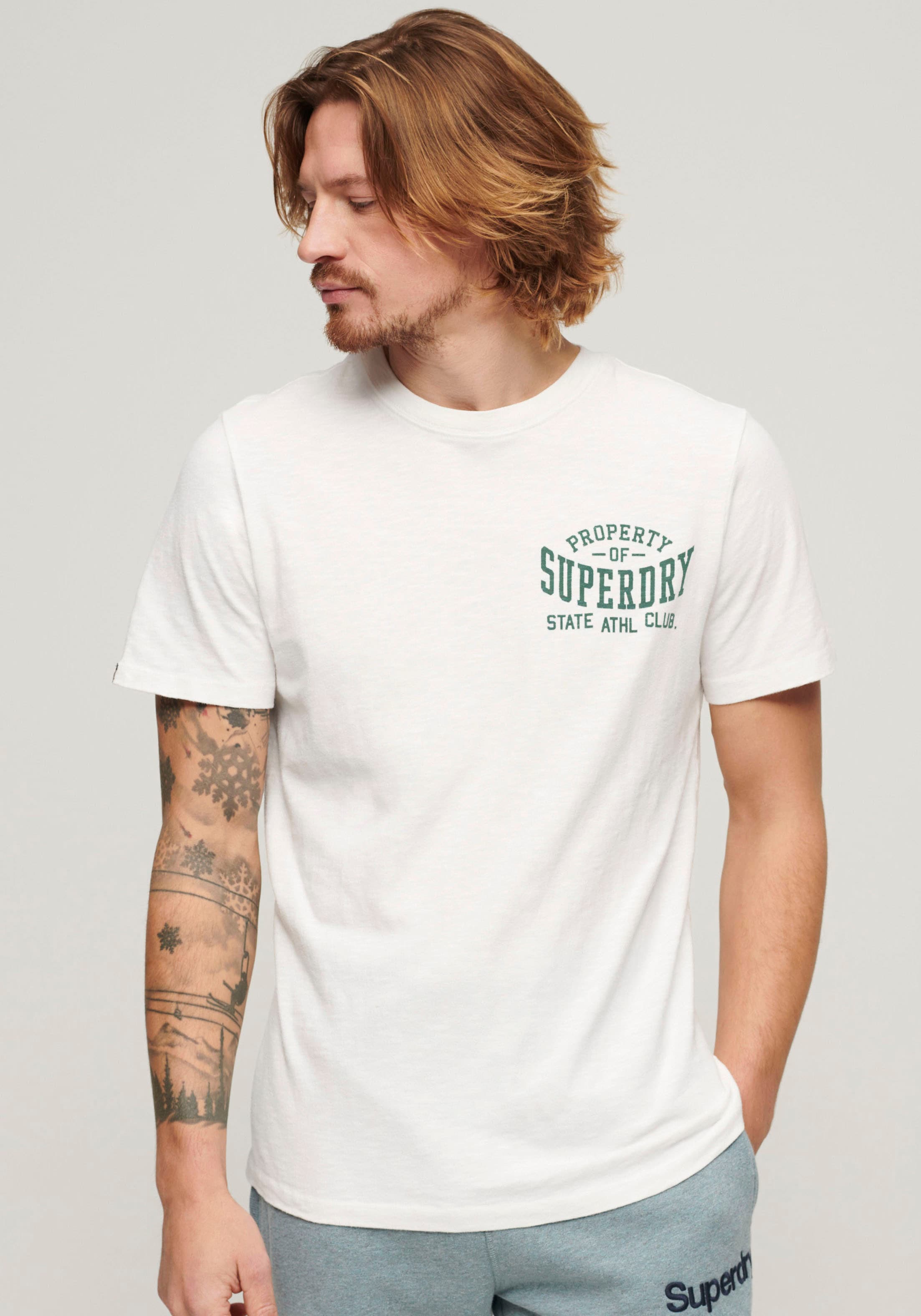 T-Shirt »ATHLETIC COLLEGE GRAPHIC TEE«