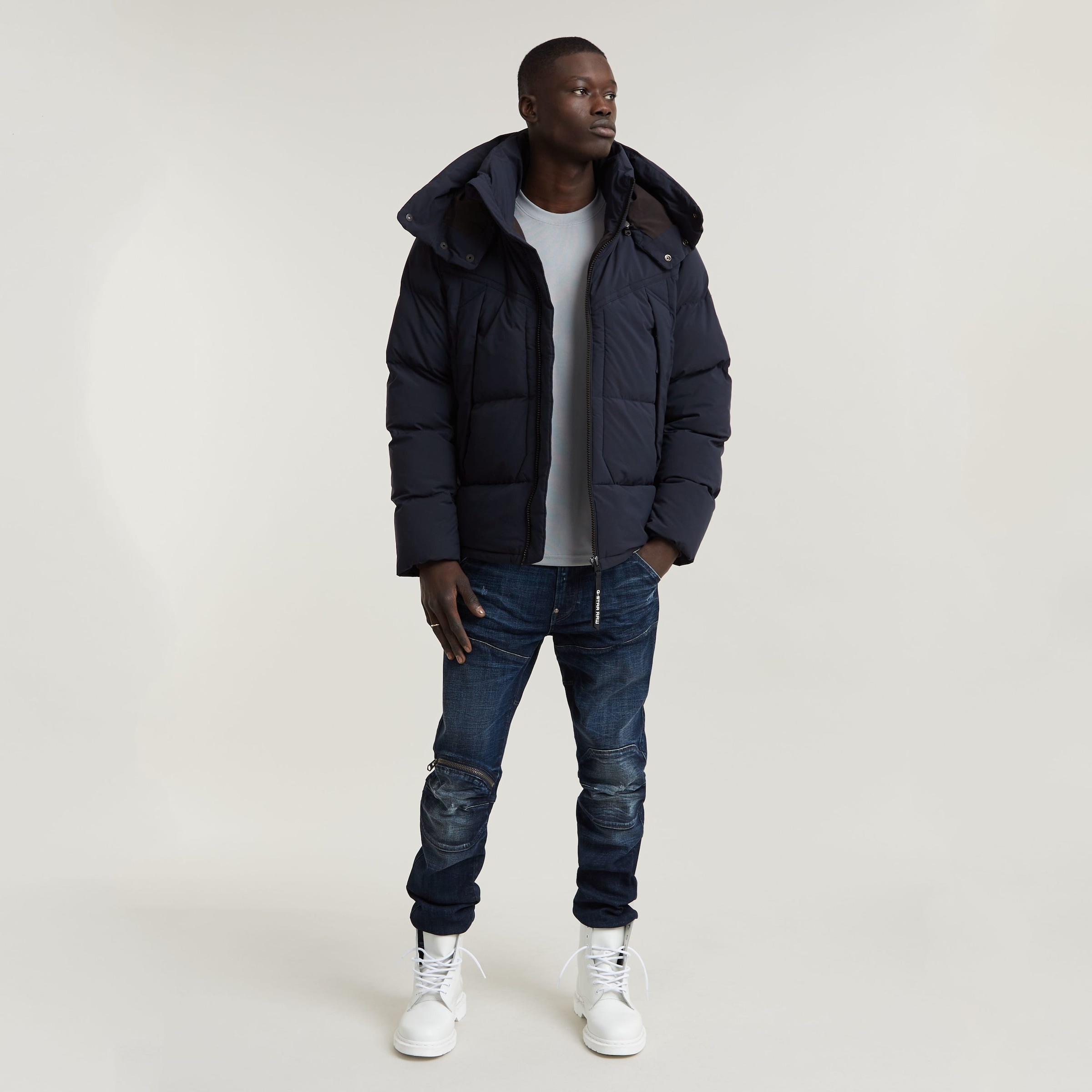 G-STAR Outdoorjacke »G- Whistler Pdd Hdd Jkt 2.0« mit Kapuze