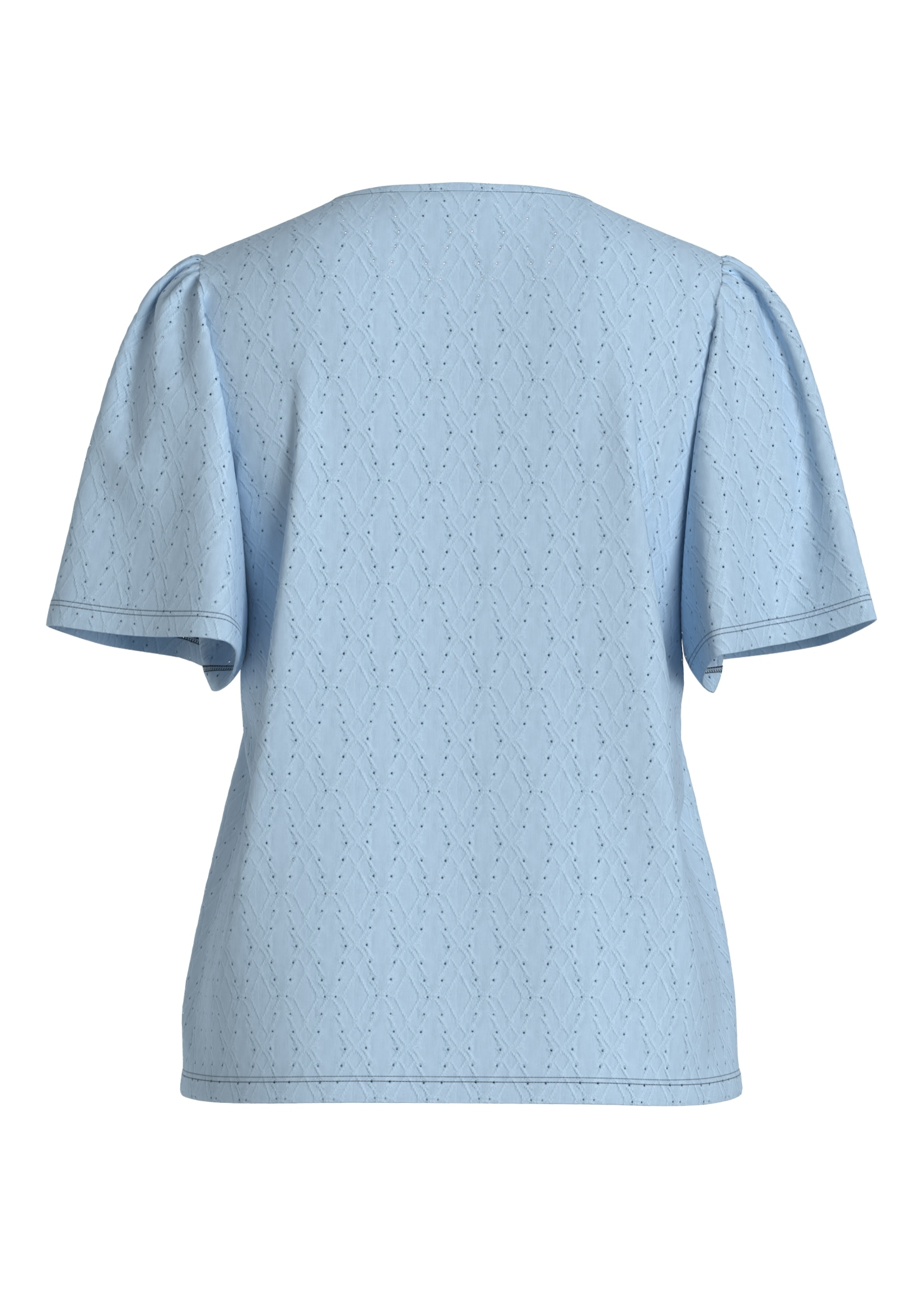 Vila Shirt à col rond »VIBELLI O-NECK S/S TOP - NOOS«
