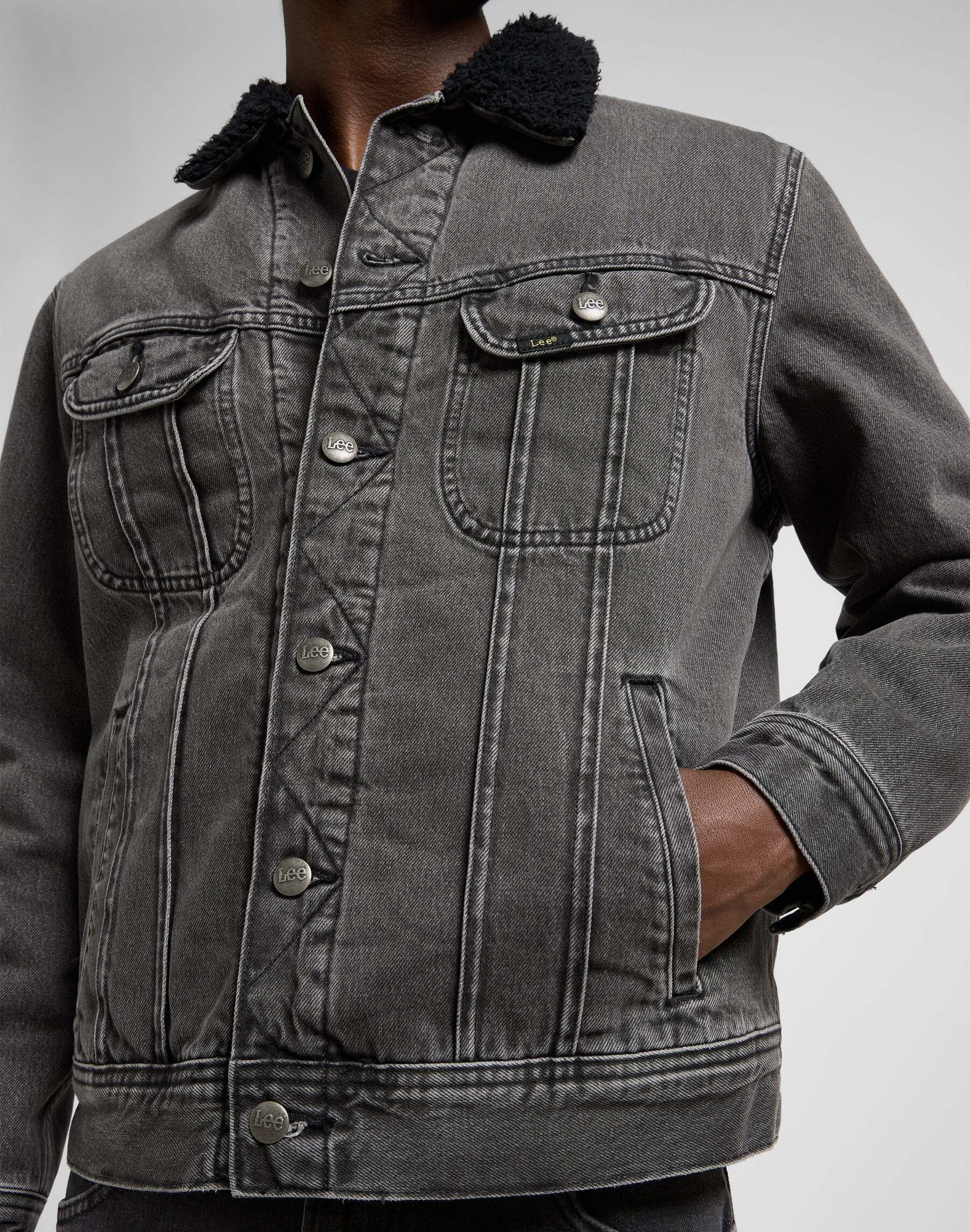 Lee® Jeansjacke »Lee Jeansjacke Sherpa Jacket«