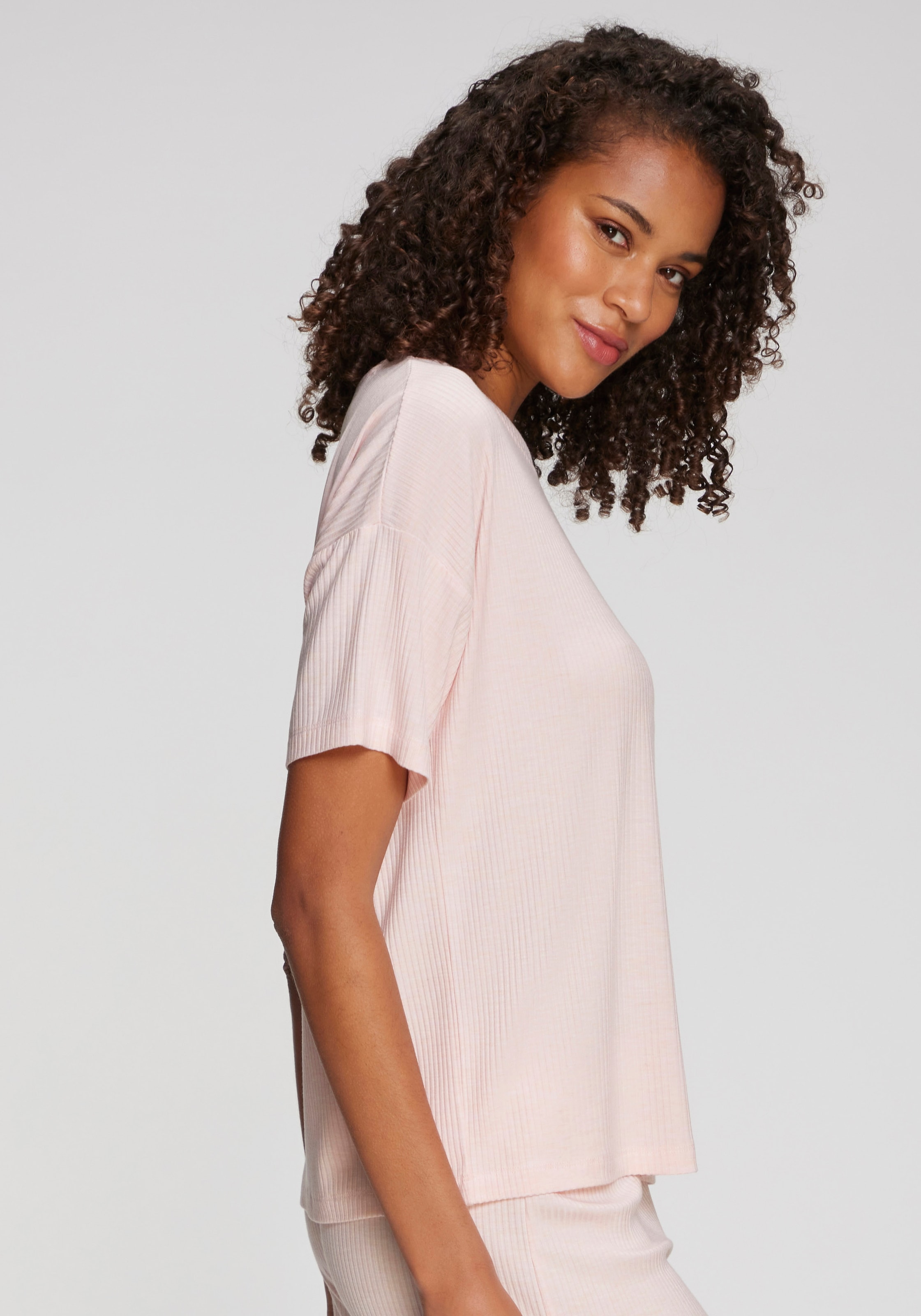 s.Oliver T-Shirt, Aus weicher Rippqualität