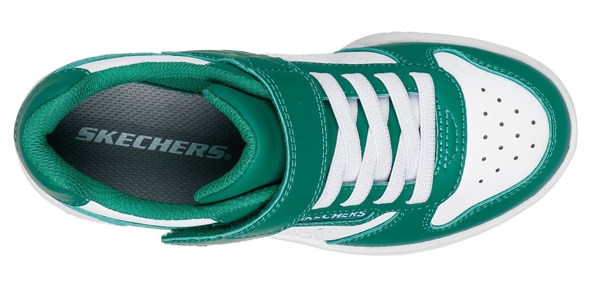 Skechers Sneakers »QUICK STREET«  , Retro Sneaker mit Klettverschluss, Grössenschablone zum Download