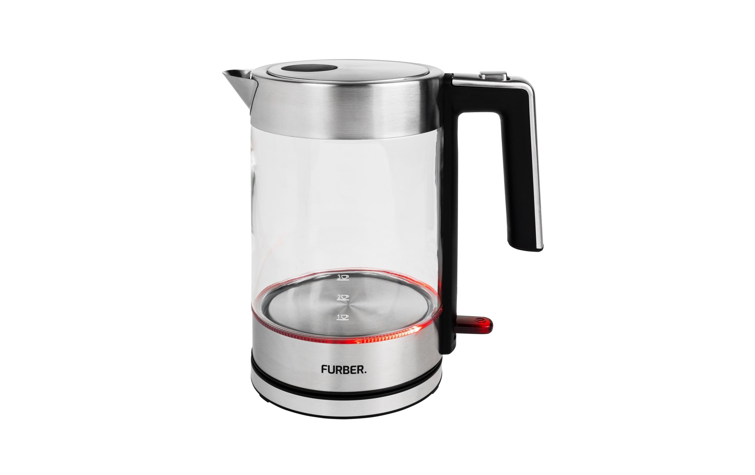 FURBER Wasserkocher »Vetro 1,7 l«, 1,7 l, 1850 W