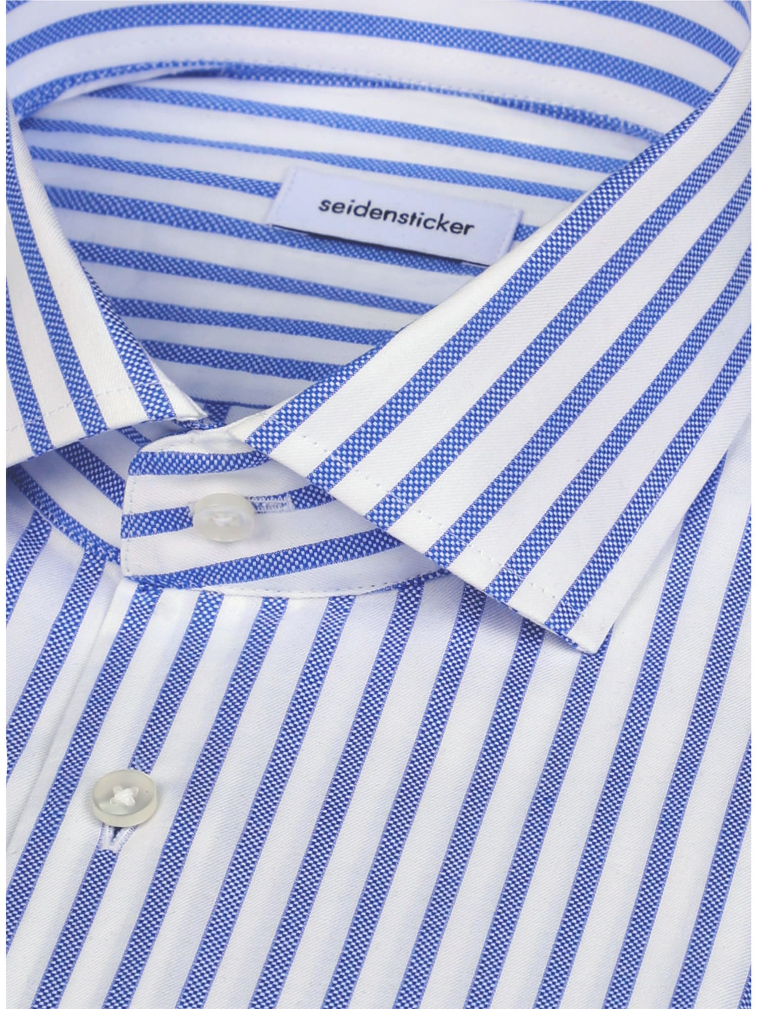 seidensticker Chemise d'affaires »Schwarze Rose« Shaped 1/1 Kentkragen Gestreift