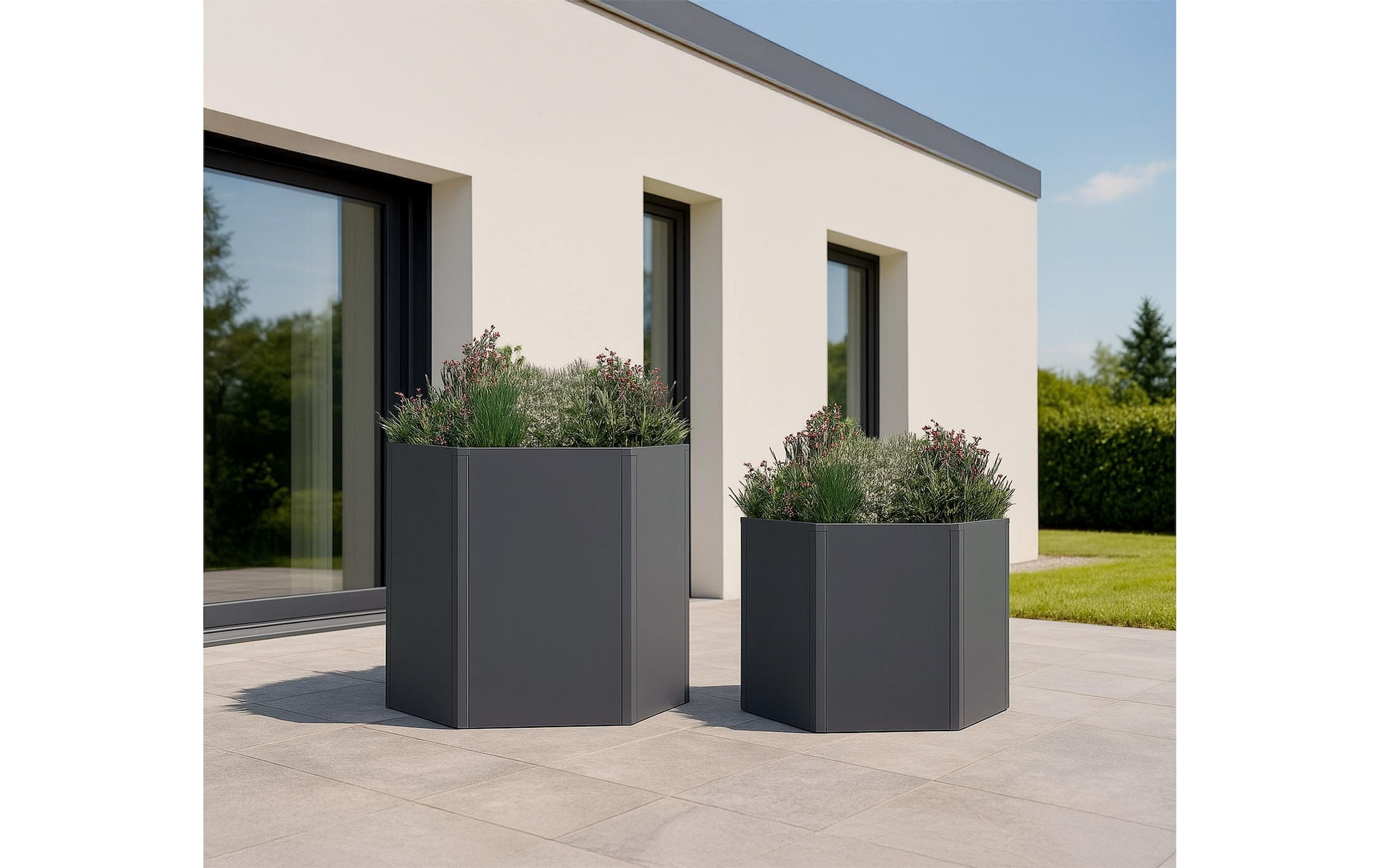 WESTMANN Hochbeet »Varia 2er-Set« BxTxH: 200x100x77 cm