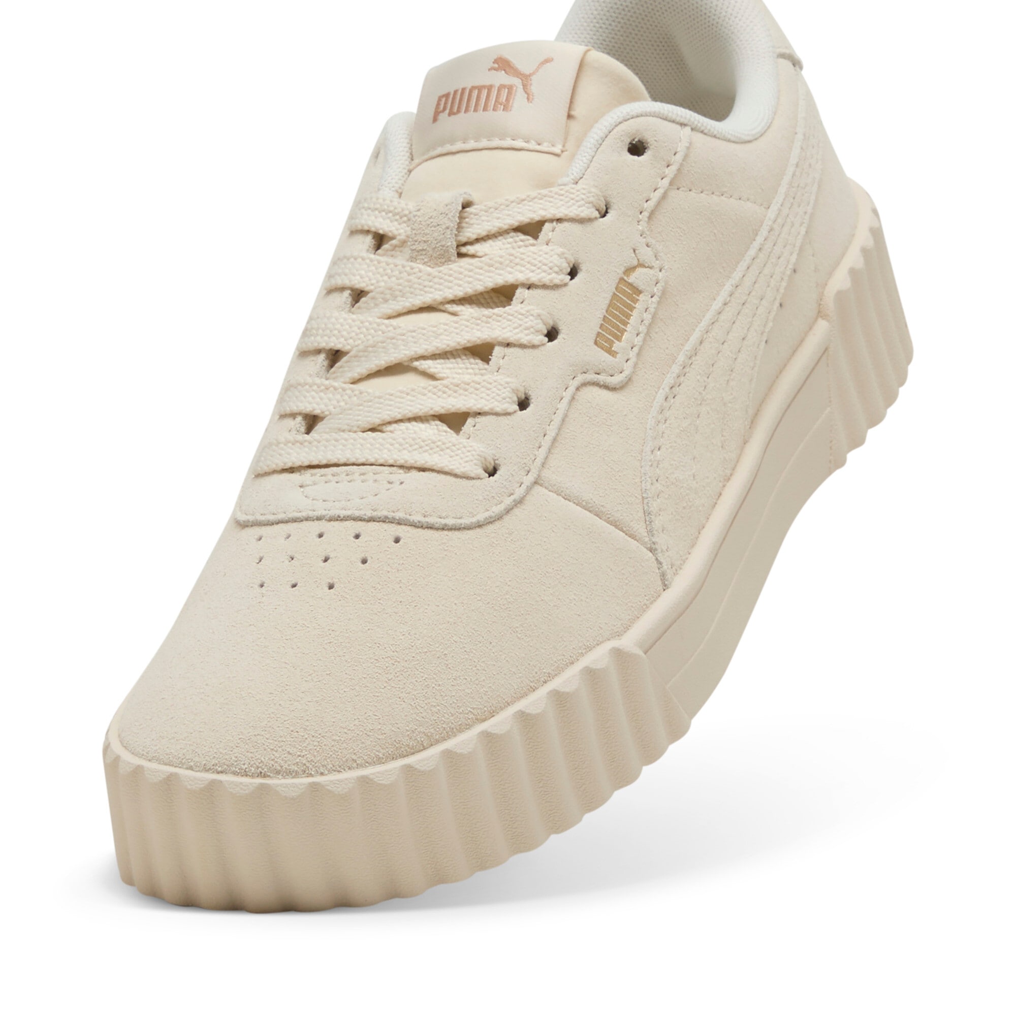 PUMA Sneaker »CARINA 3.0 SD«  aus Wildleder, mit SOFTFOAM+ Einlegesohle, mit Schnürung