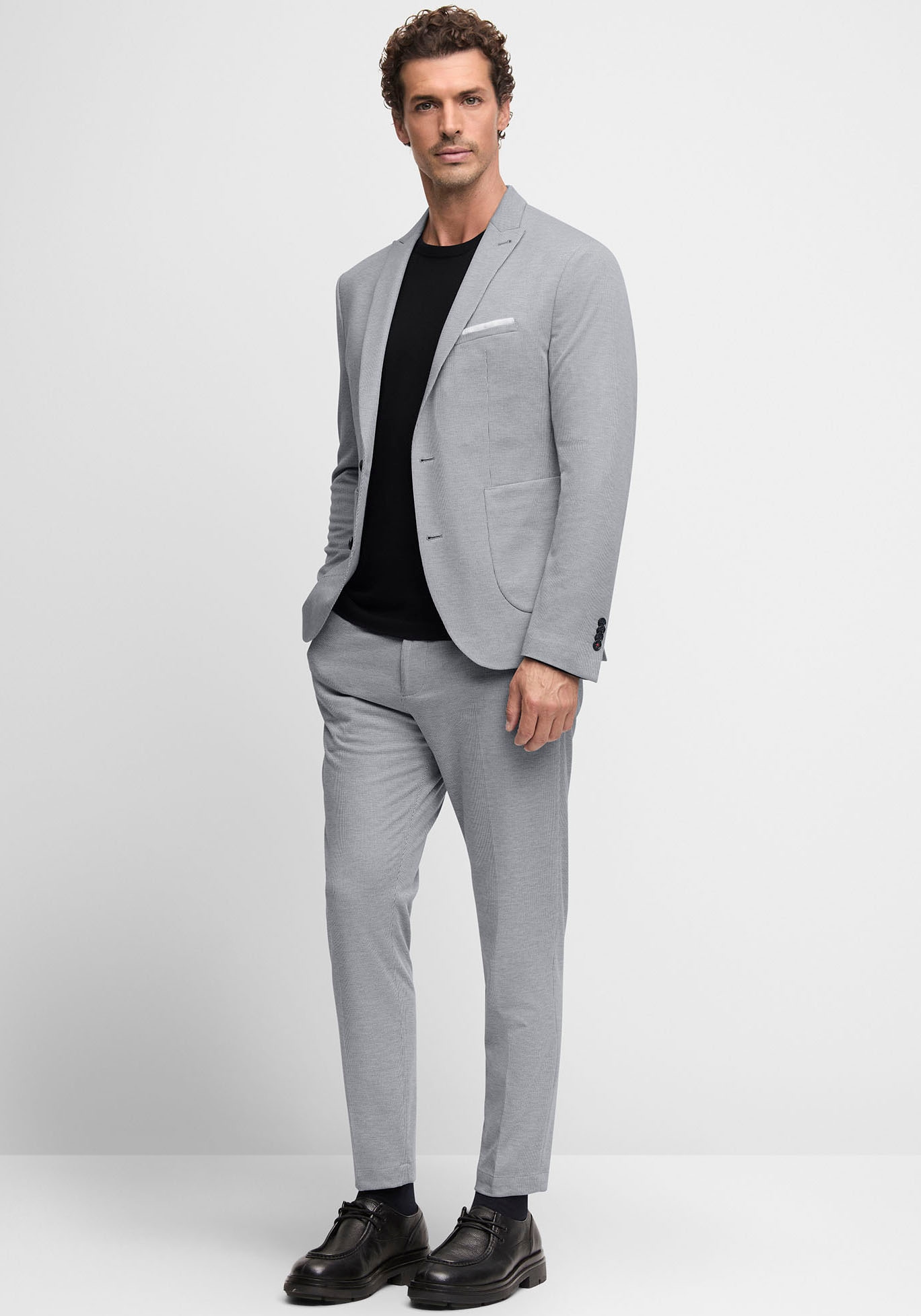 Cinque Pantalon de costume »CIBEPPE«  strukturierte Optik, Tapered-Fit