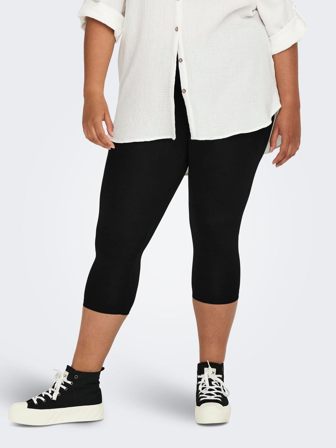 Image of ONLY CARMAKOMA Caprileggings "CARTIME LIFE CALF LEGGINGS JRS"