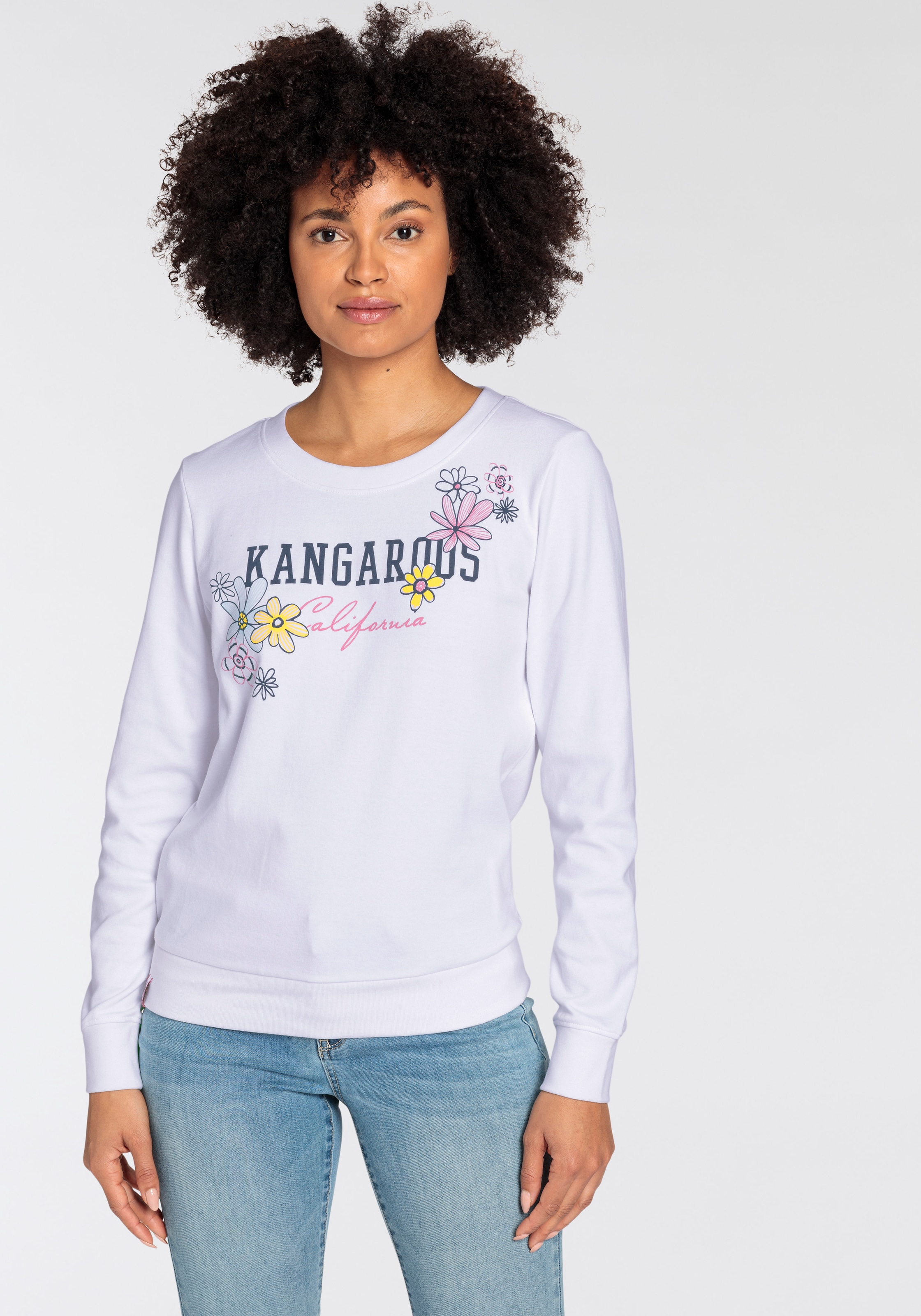 KangaROOS Sweatshirt, mit grossem Label Print - NEUE-KOLLEKTION-Kangaroos 1