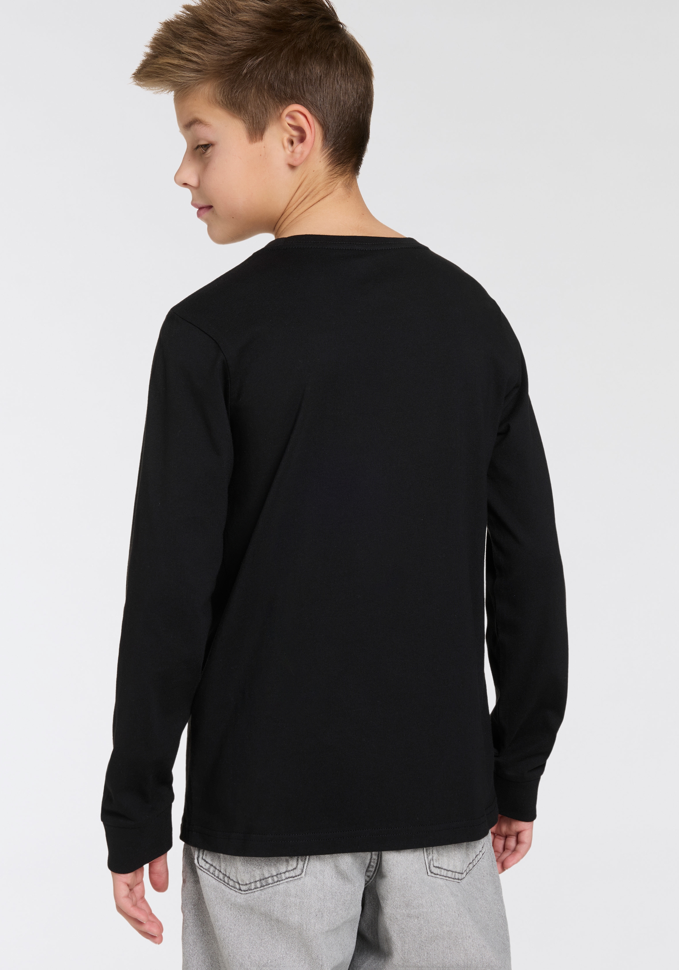 Quiksilver Langarmshirt »RUGGED AROUND LS PACK YOUTH«, (Packung, 2 tlg., 2er-Pack)