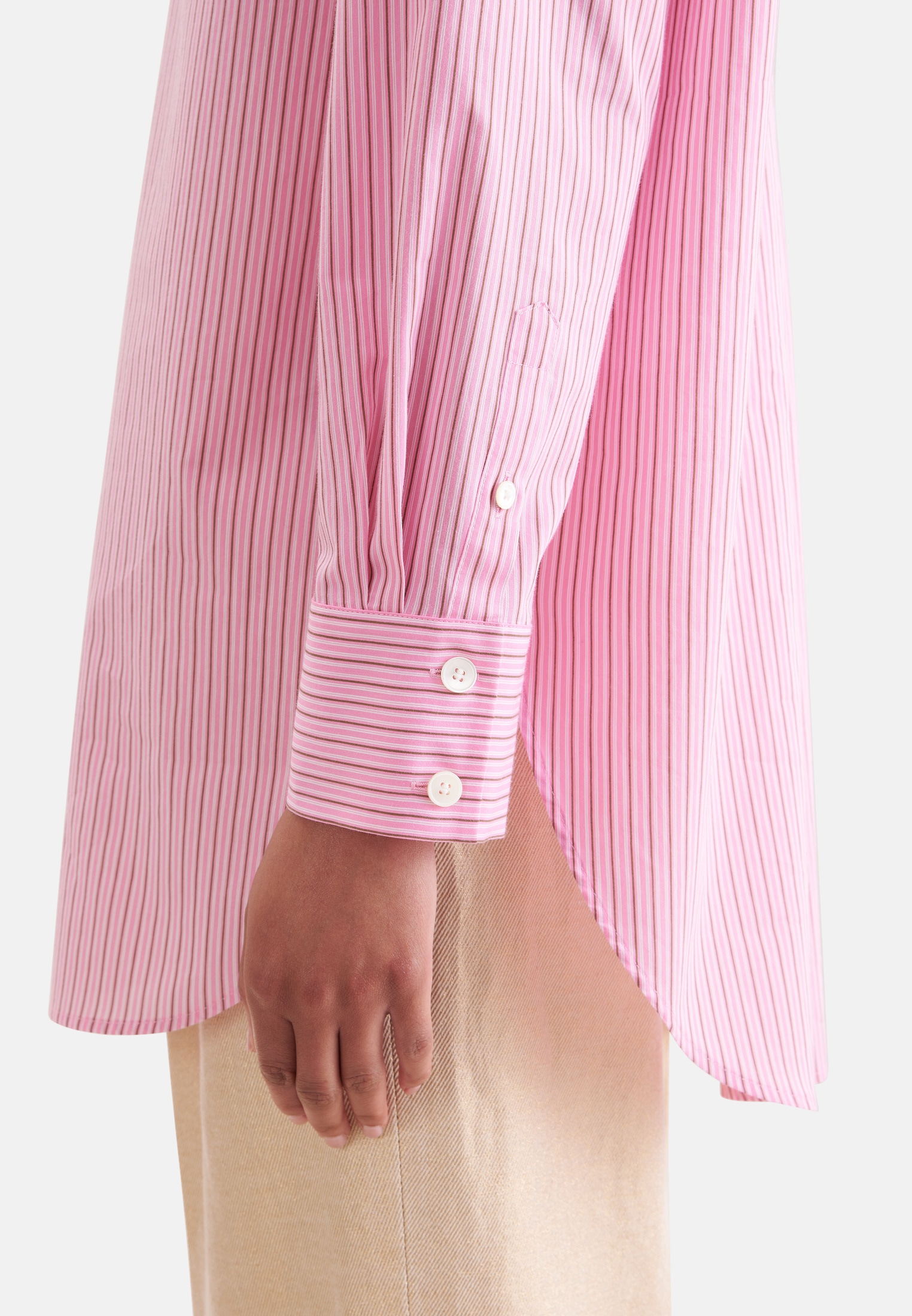 seidensticker Hemdbluse 1/1 Kragen Gestreift