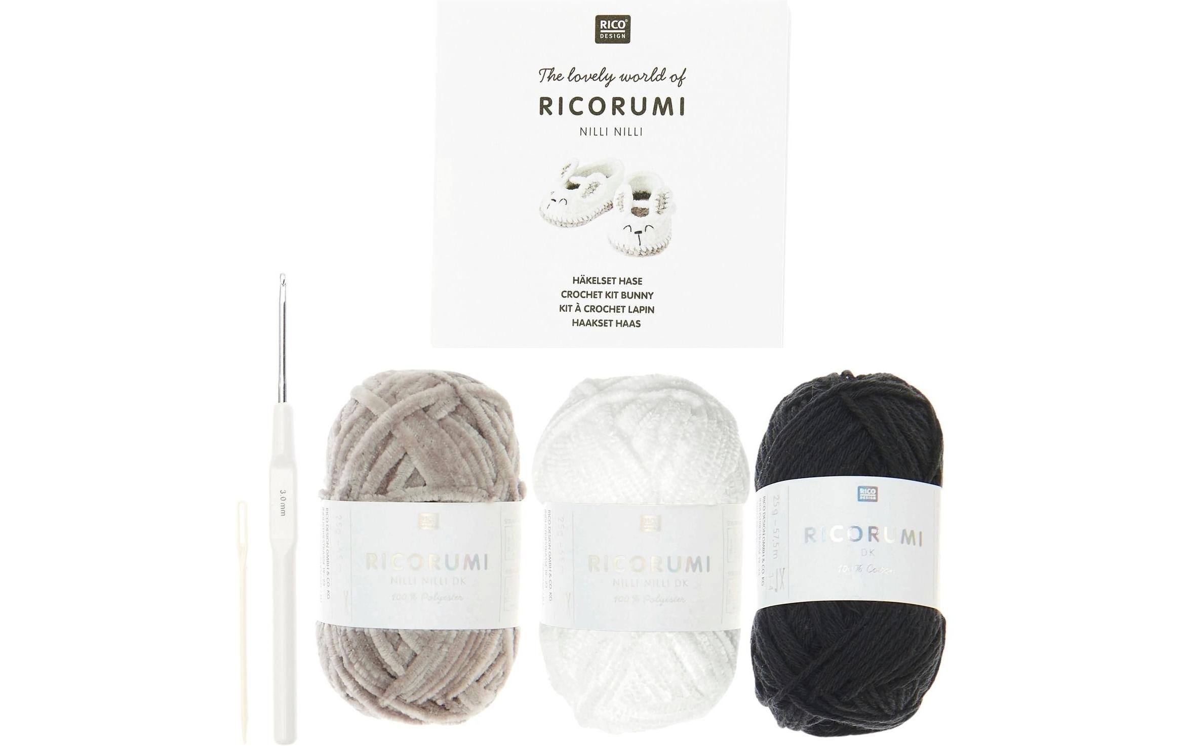 Rico-Design Verlag Kreativset »Ricorumi Babyschuhe, Hase«