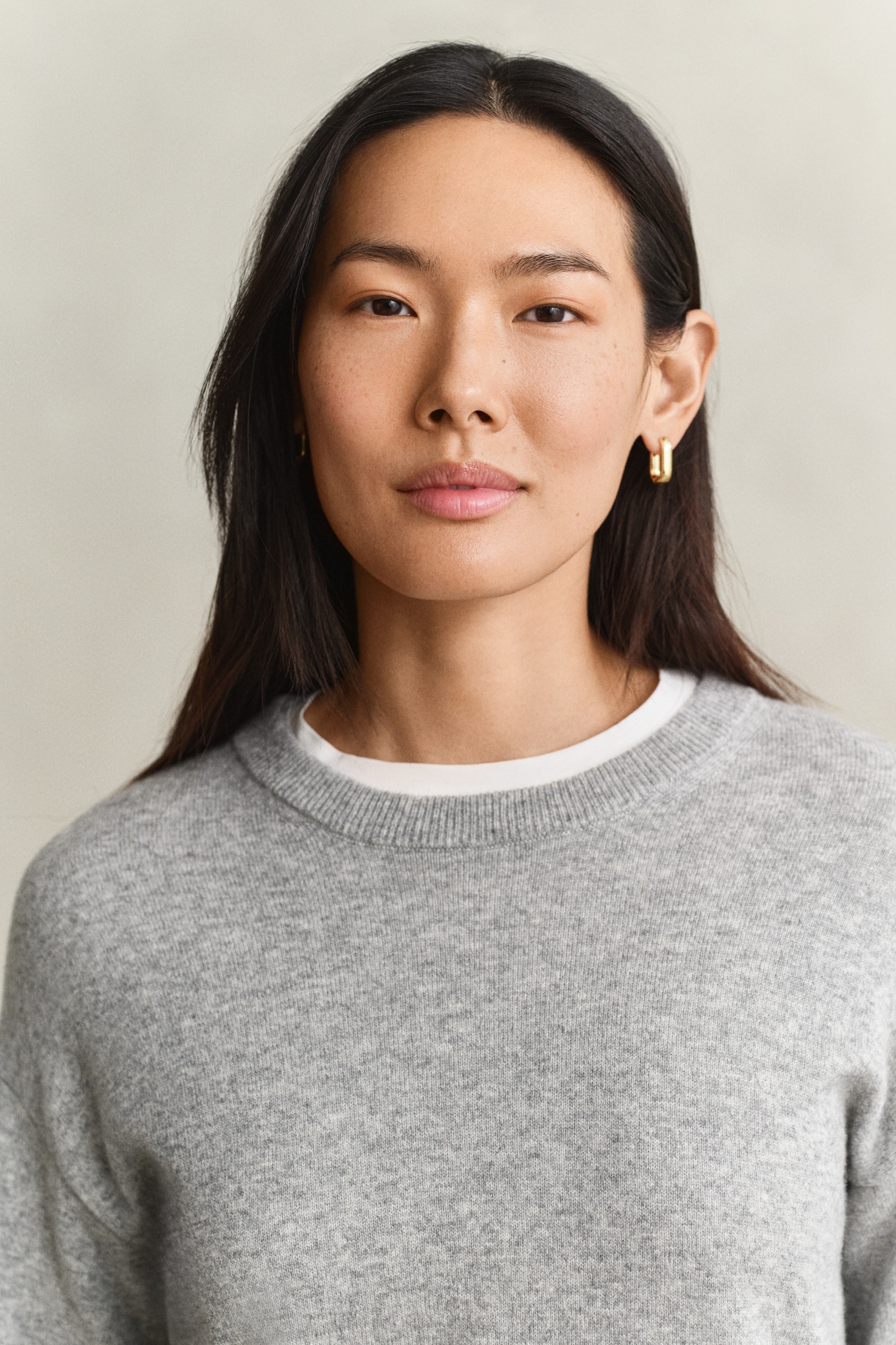 Gant Pull en tricot »SUPERFINE LAMBSWOOL C-NECK« en laine fine