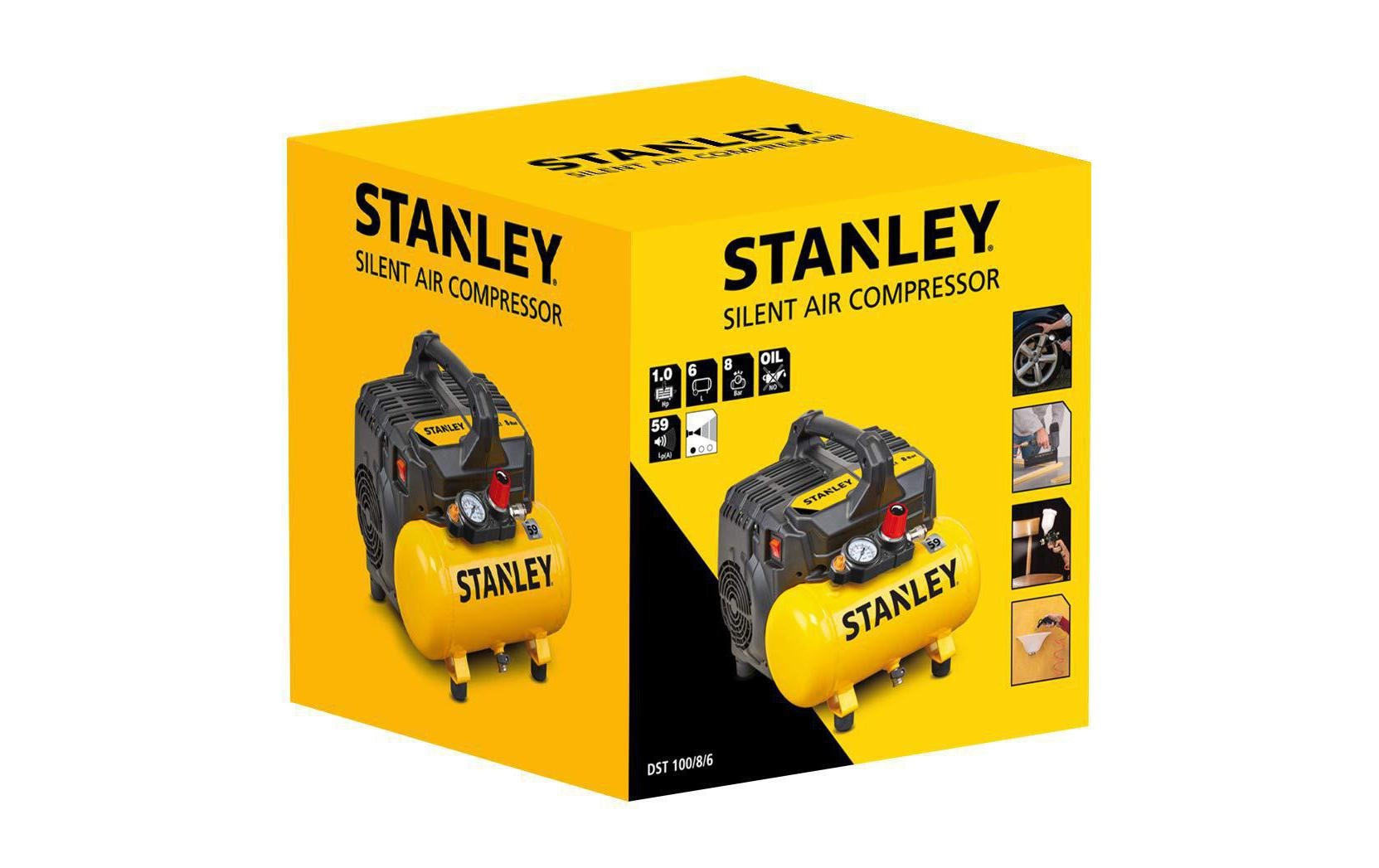 STANLEY Kompressor »DST100/8/6 Super Silent«