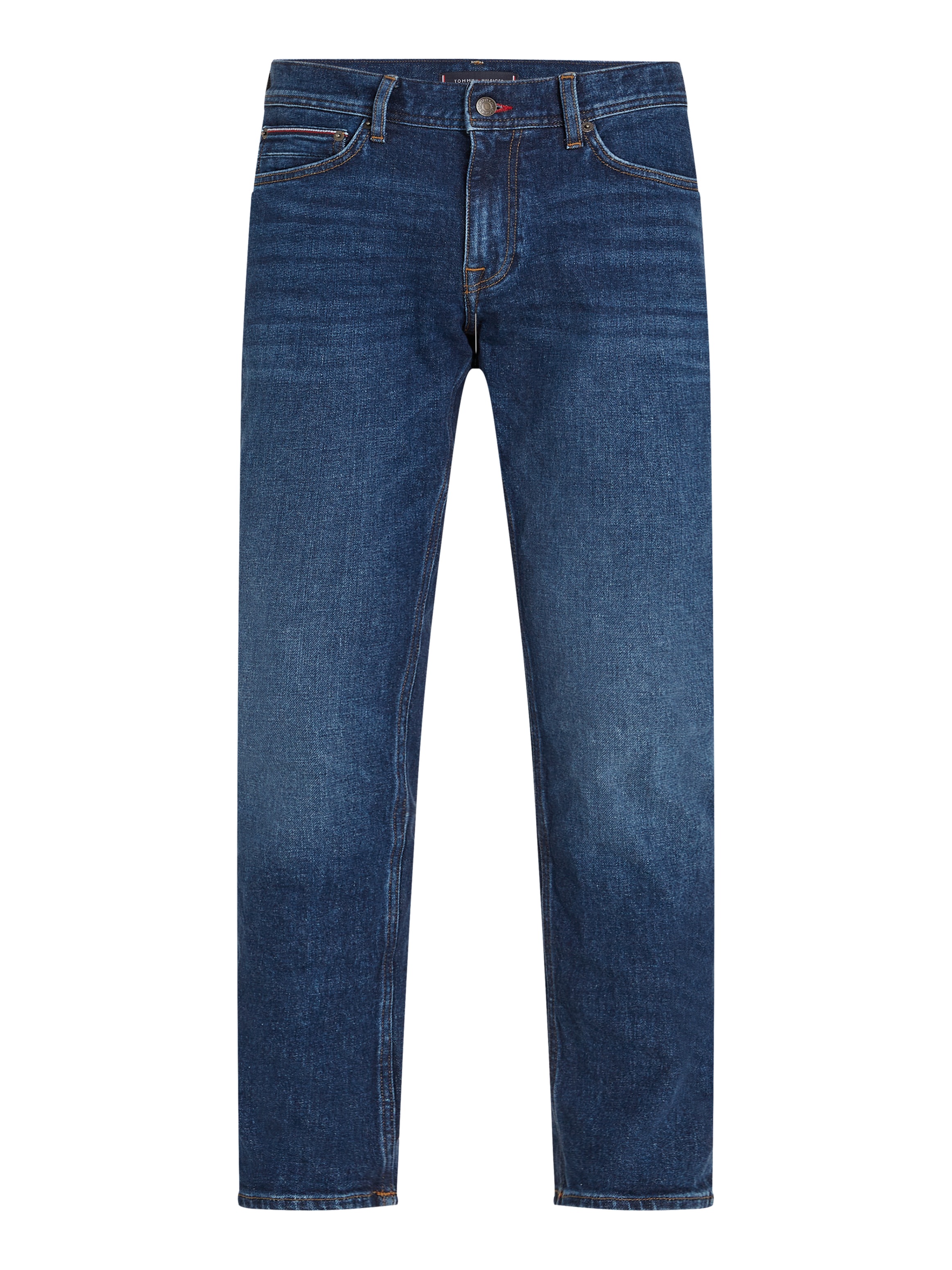Tommy Hilfiger Straight-Jeans »STRAIGHT DENTON STR CREST INDIGO«