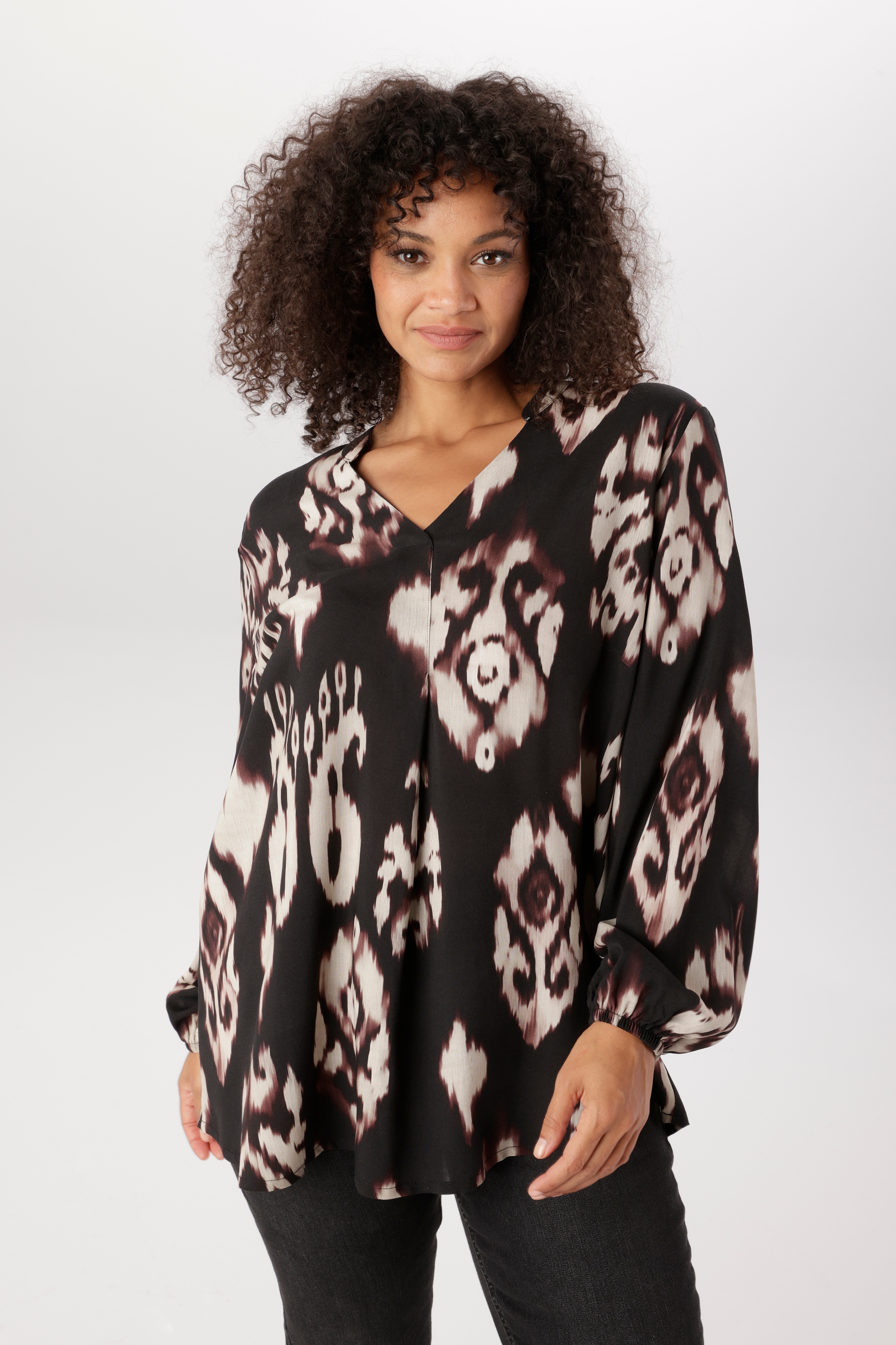 Image of Aniston PLUS Schlupfbluse in tollem Print - NEUE KOLLEKTION