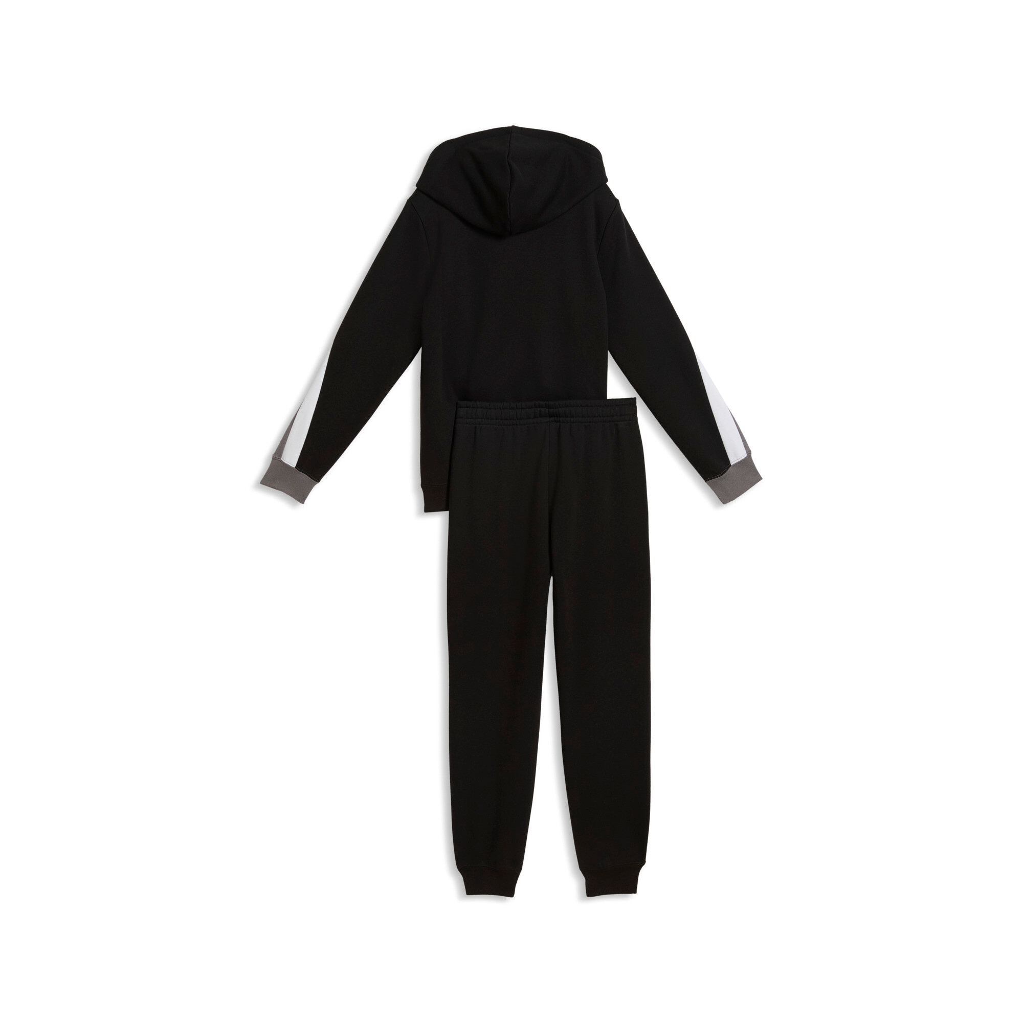 PUMA Combinaison d'entraînement »ESS BLOCK FULL-ZIP SWEAT SUIT B« 2 ensemble deux pièces, avec fermeture éclair sur le haut, coupe régulière