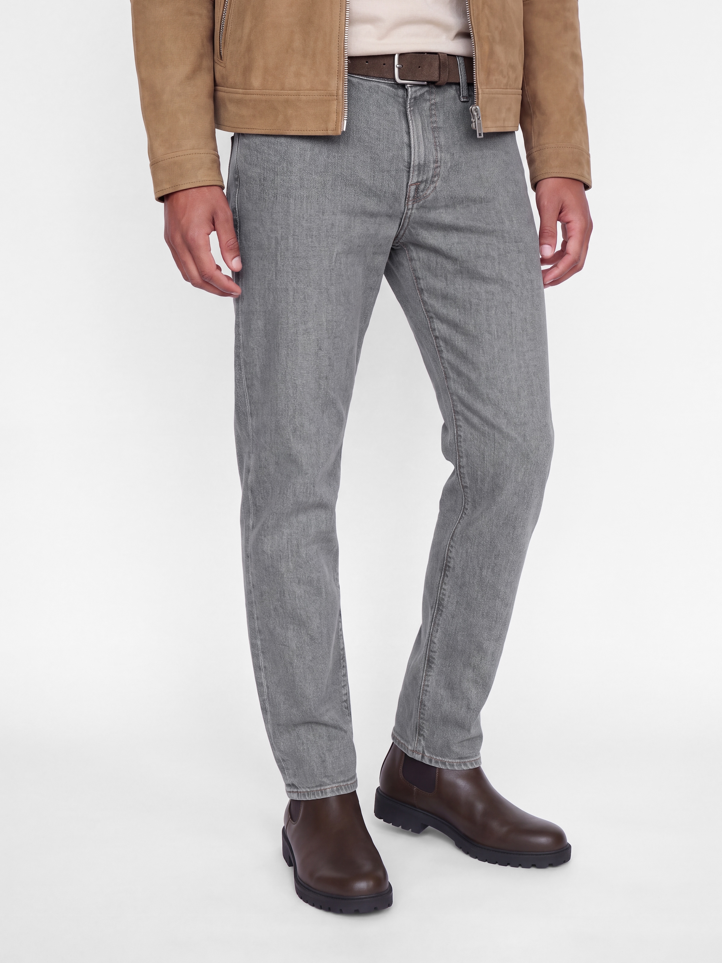 Image of Jack & Jones Regular-fit-Jeans "JJICLARK JJFELIX AM 241" Baumwollmischung, regular fit