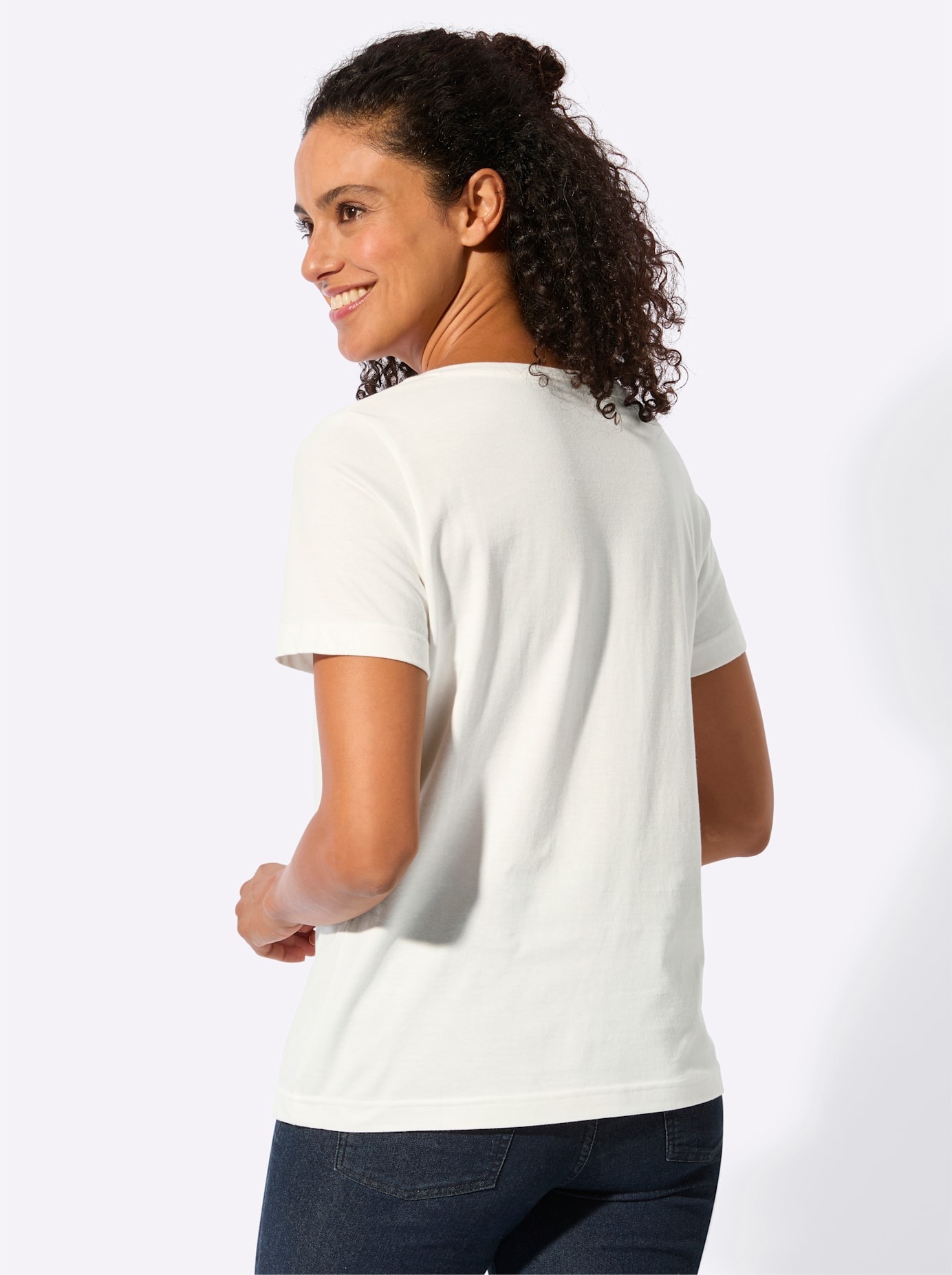 Inspirationen T-shirt à manches courtes »Kurzarm-Shirt« 1 pièces