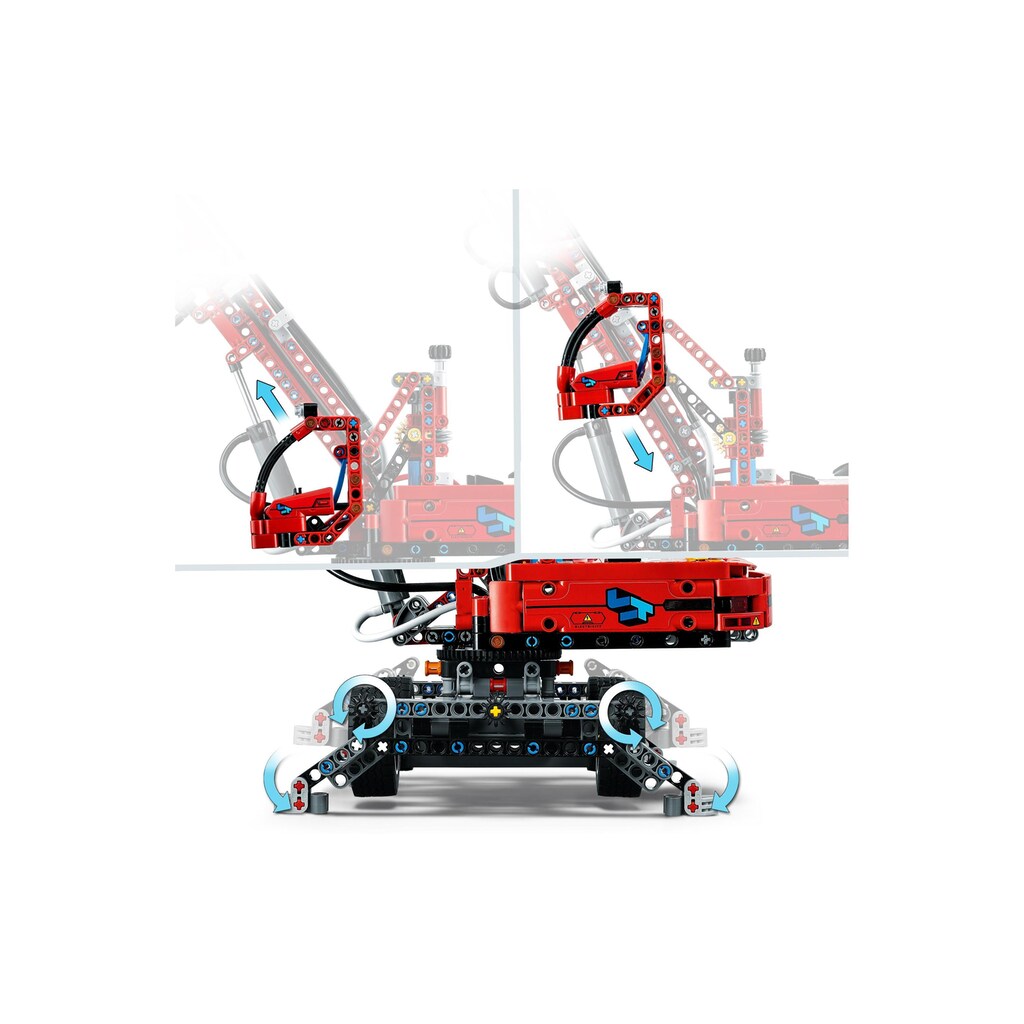 LEGO® Konstruktionsspielsteine »LEGO Technic Umschlagbagger«, (835 St.)