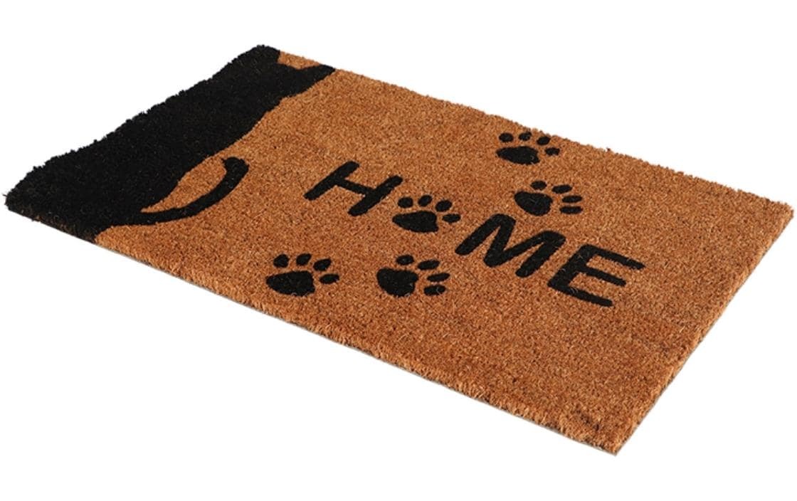 esschert design Fussmatte »Fussmatte Katze «Home» 45 cm x 75 cm«