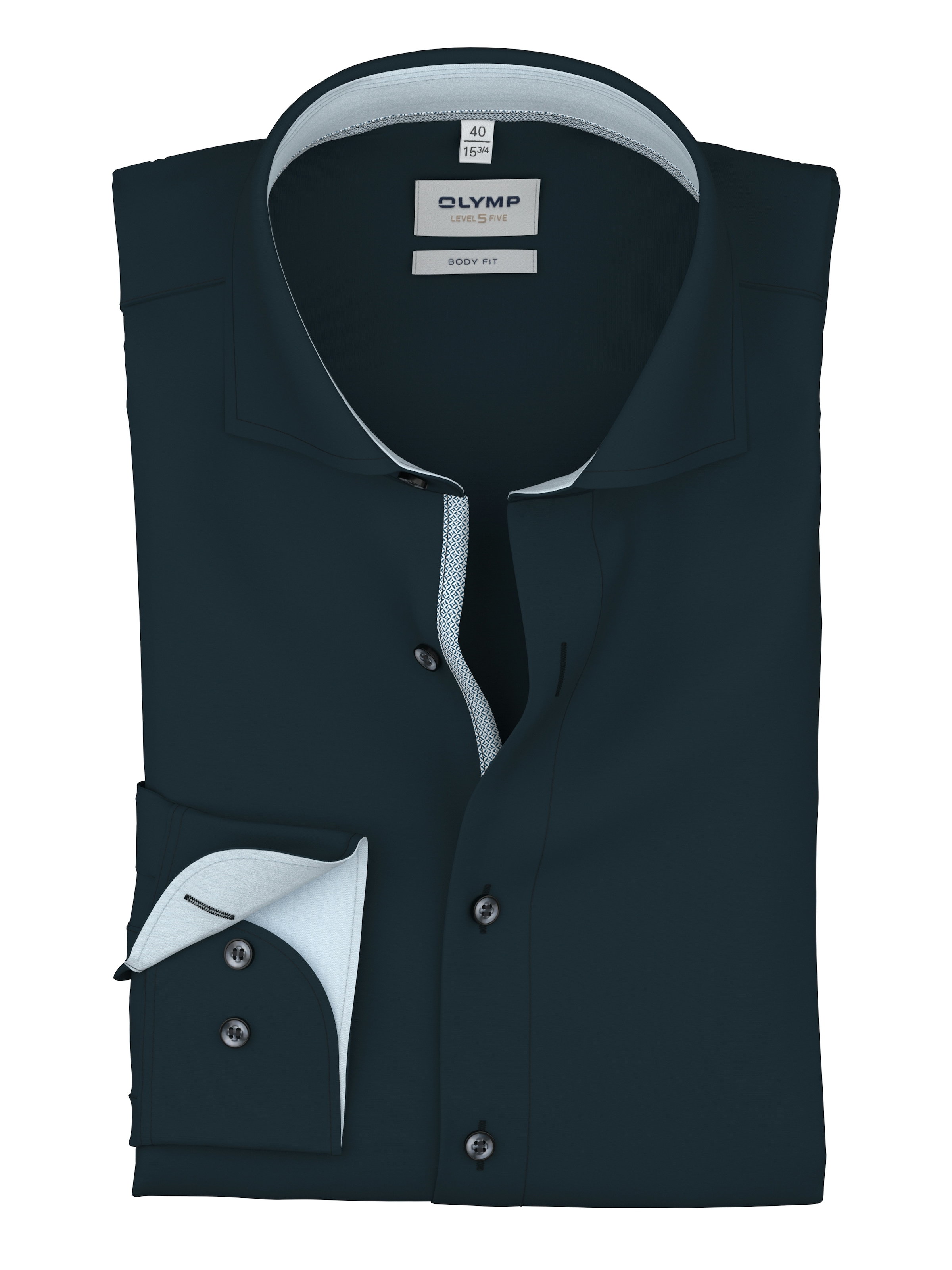 OLYMP Chemise à manches longues »Level Five« Royal Kentkragen, Businesshemd, body fit