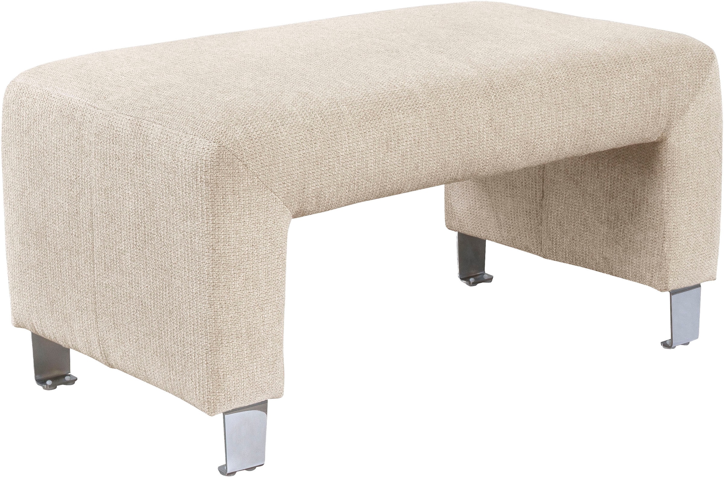 Image of exxpo - sofa fashion Polsterhocker "Intenso, Hocker, modern" hohe Bodenfreiheit, frei im Raum stellbar, hoher Sitzkomfort