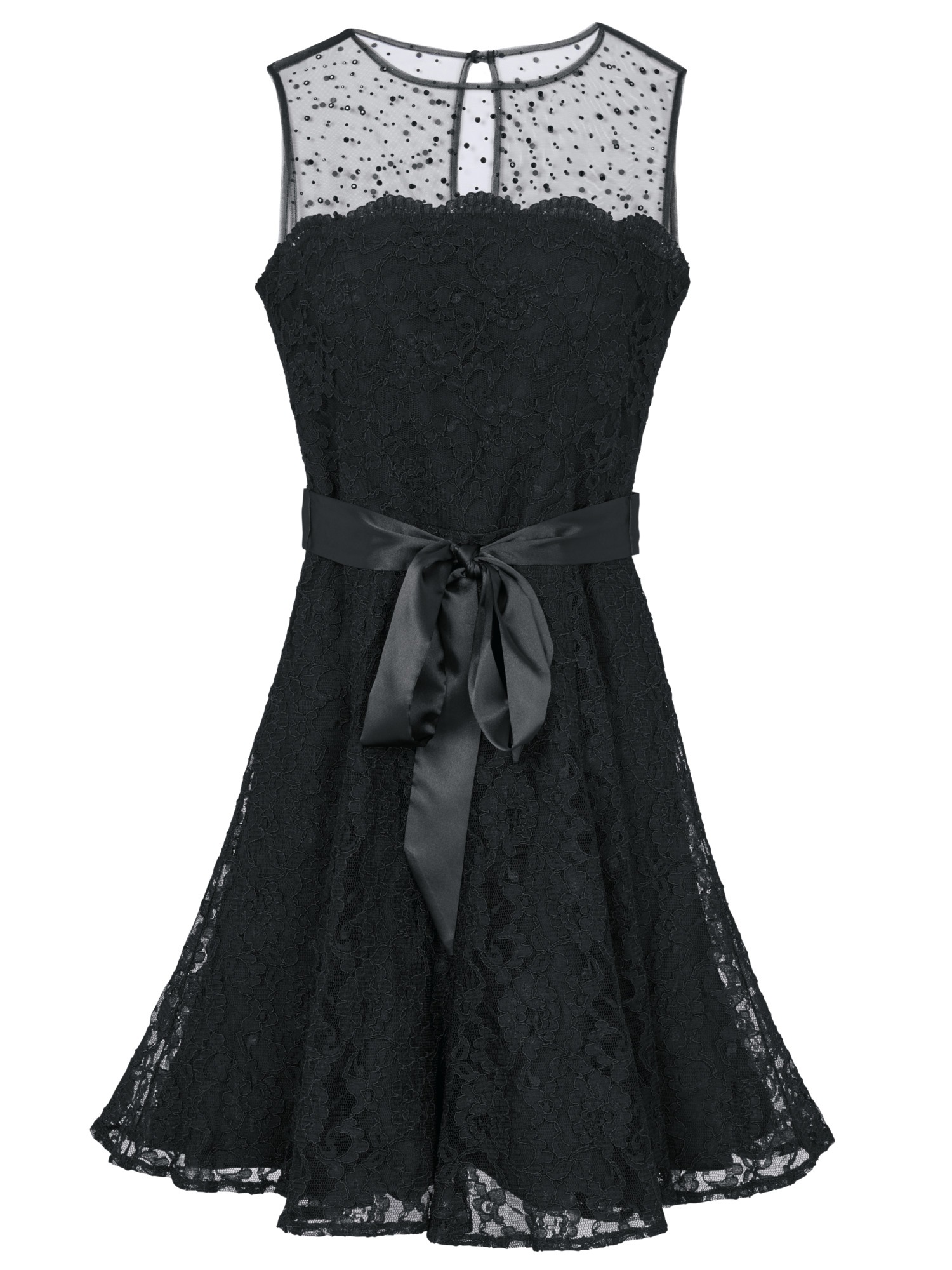 Cocktailkleid mit Spitze