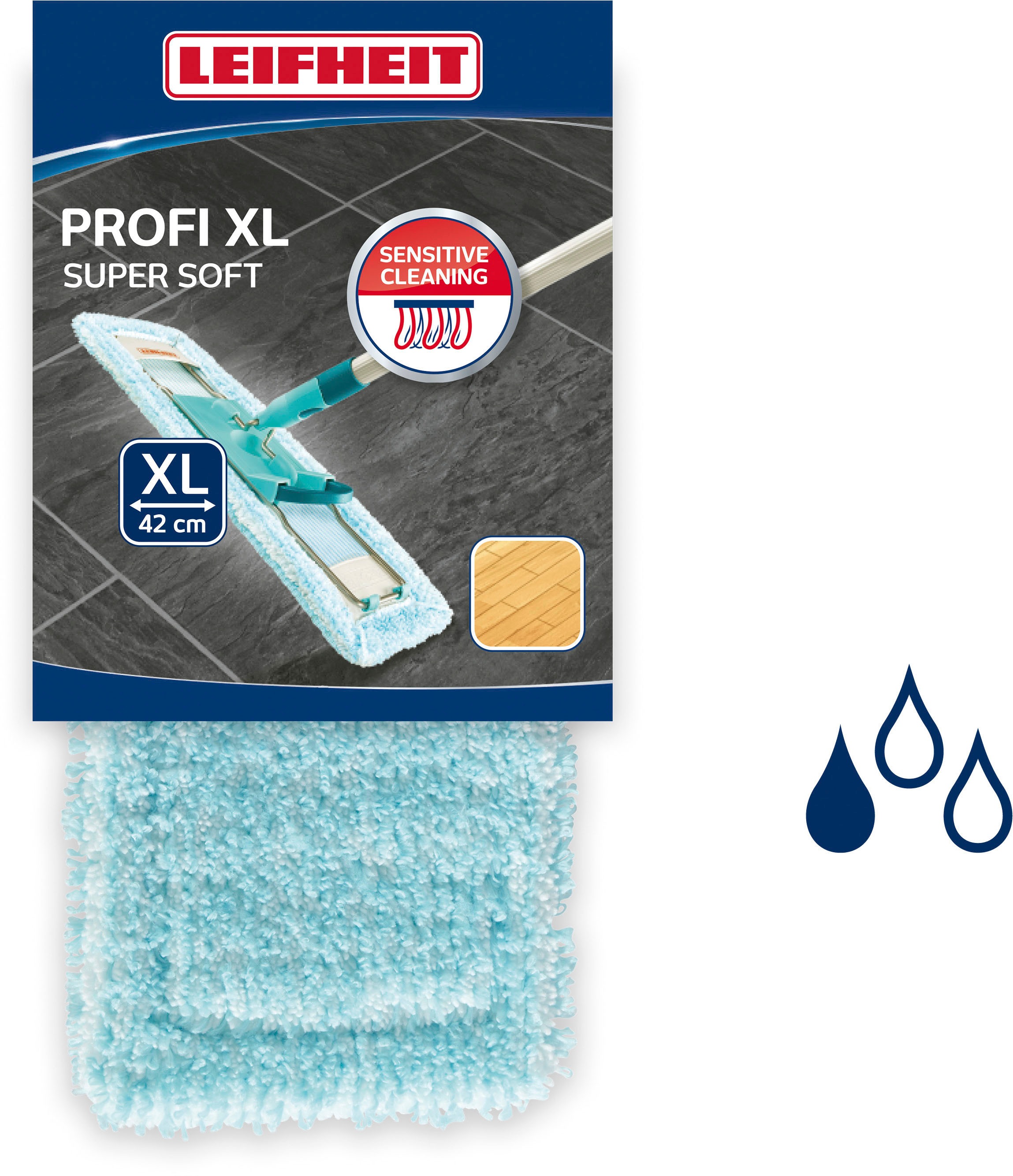 Leifheit Wischbezug »Profi XL super soft«, Mikrofaser, 16 cmx27 cm kaufen