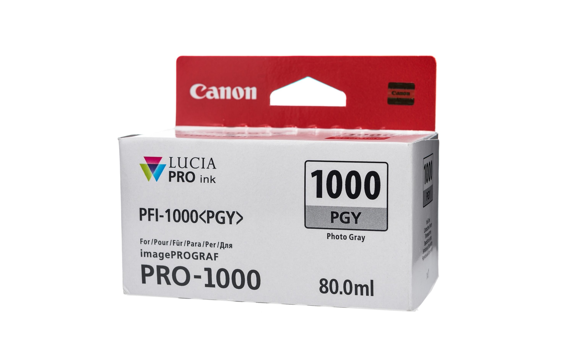 Canon Tintenpatrone »PFI-1000PGY photo grey«, (1 St.)