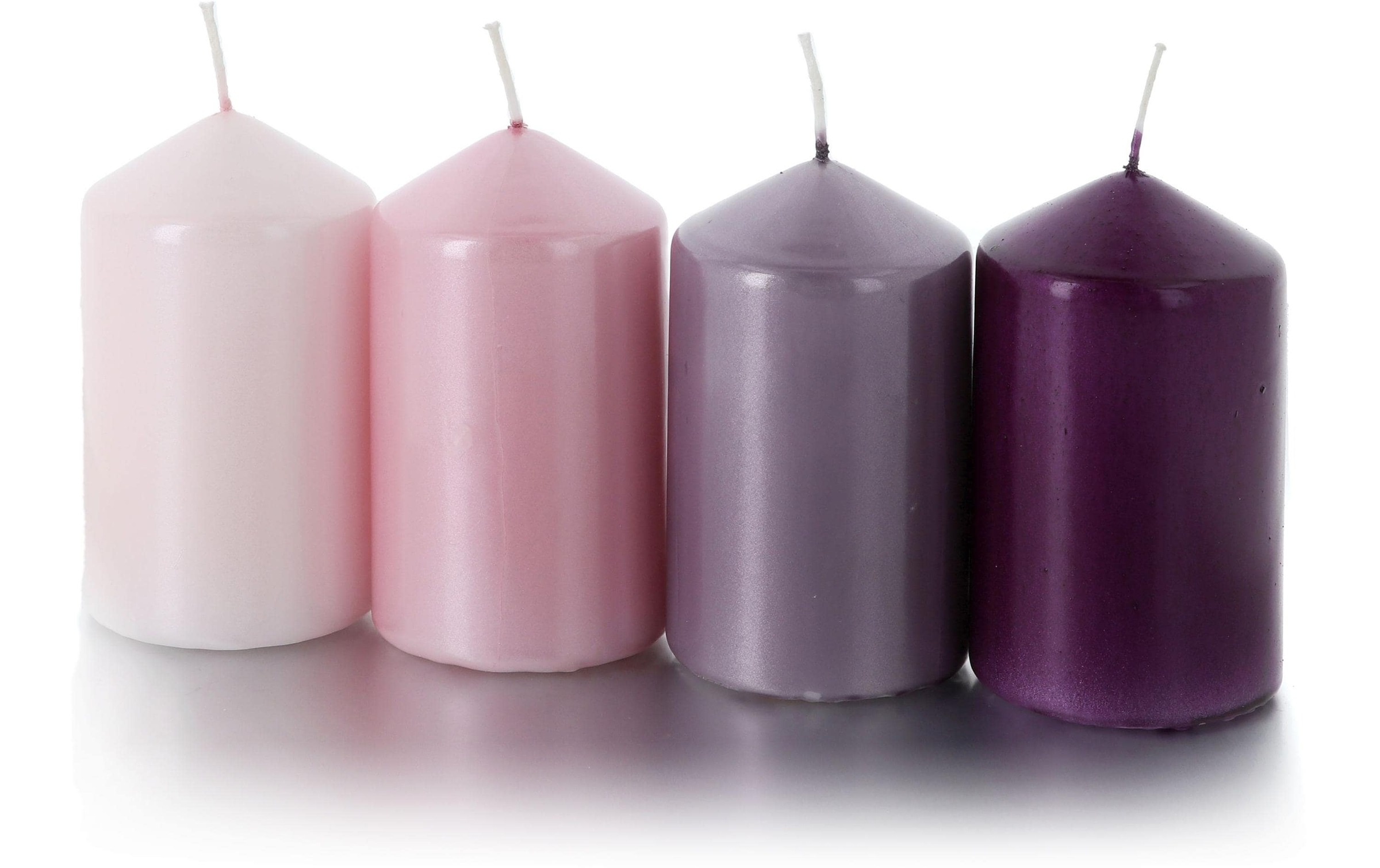 Image of Stumpenkerze "balthasar assortiert 4er Set"