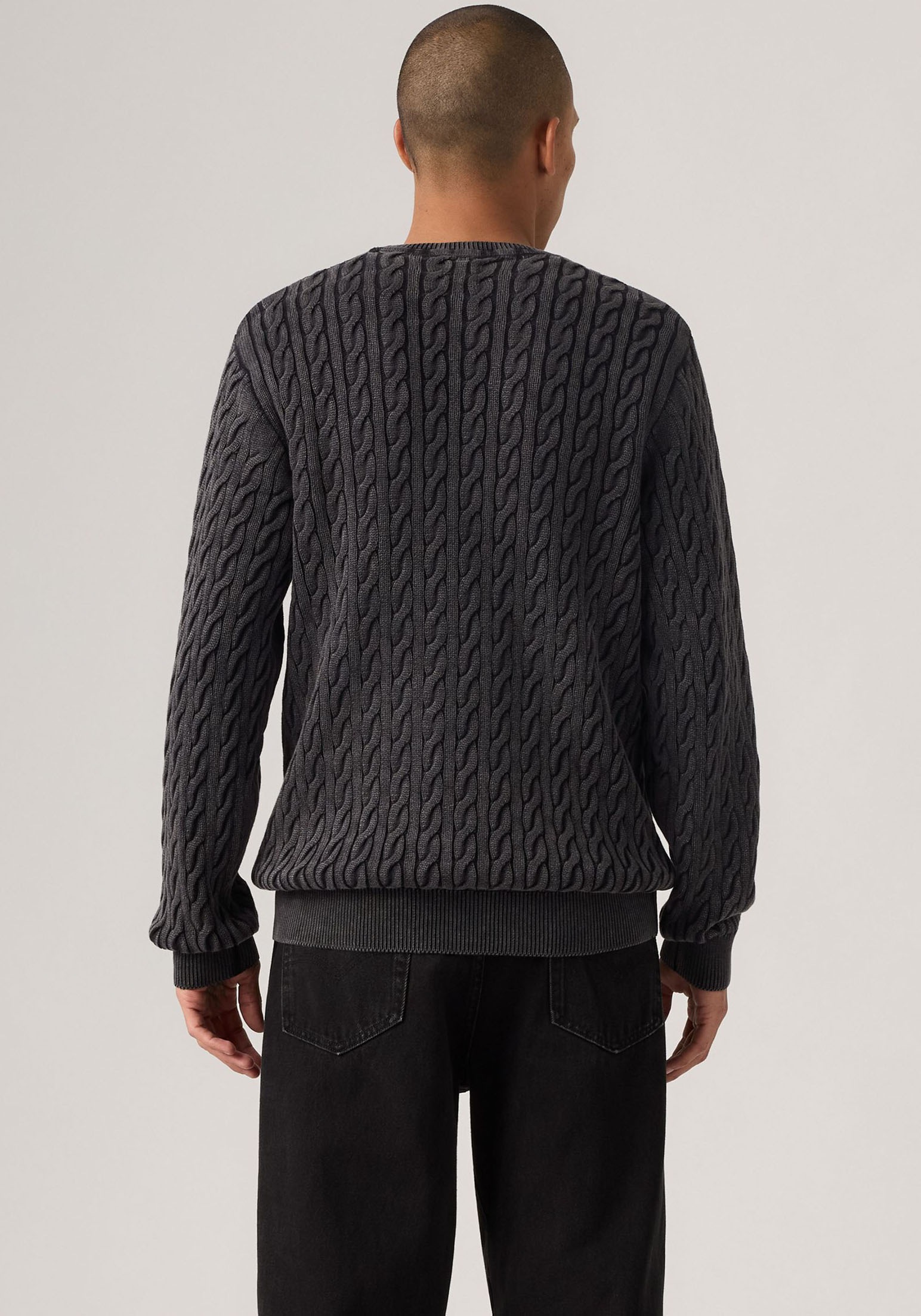 Levi's® Rundhalspullover »LV PRESIDIO« mit Zopfmuster