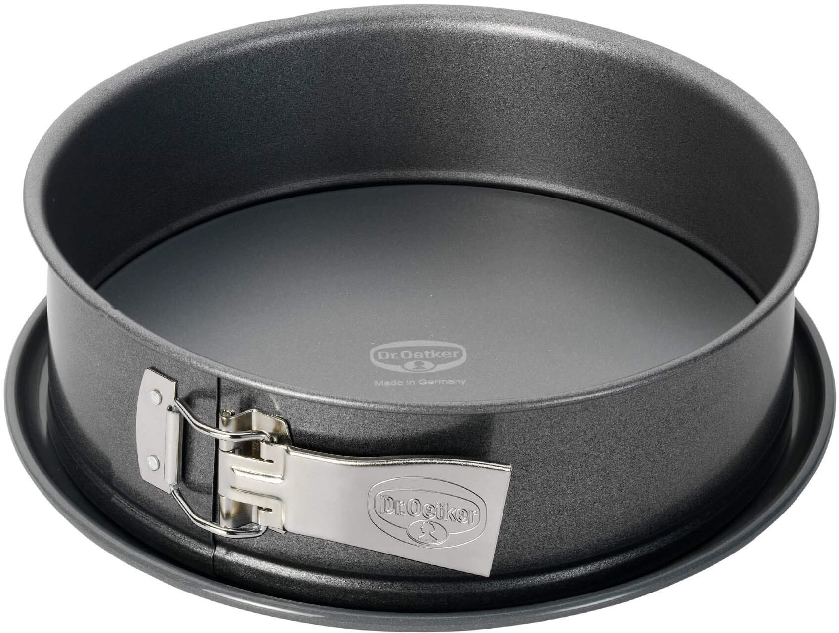 Dr. Oetker Küchenhelfer Springform »Back-Harmonie, mit Flach- und Rohrboden, perfekt für Kuchen und Torten« Auslaufschutz, mit verstärkter Antihaft-Beschichtung, Made in Germany