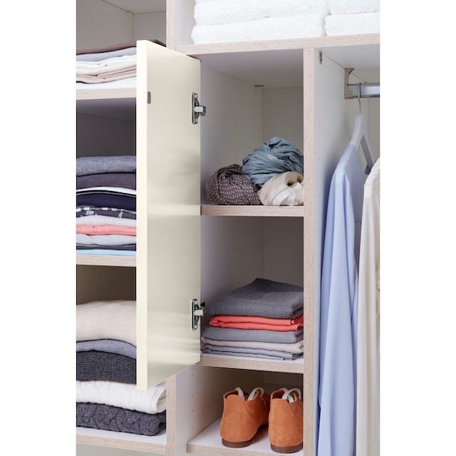 Müller SMALL LIVING Kleiderschrank »PLANE Ausstattung Nr. 1«, Inklusive  einer Innenliegenden Tür und 2 Kleiderstangen kaufen