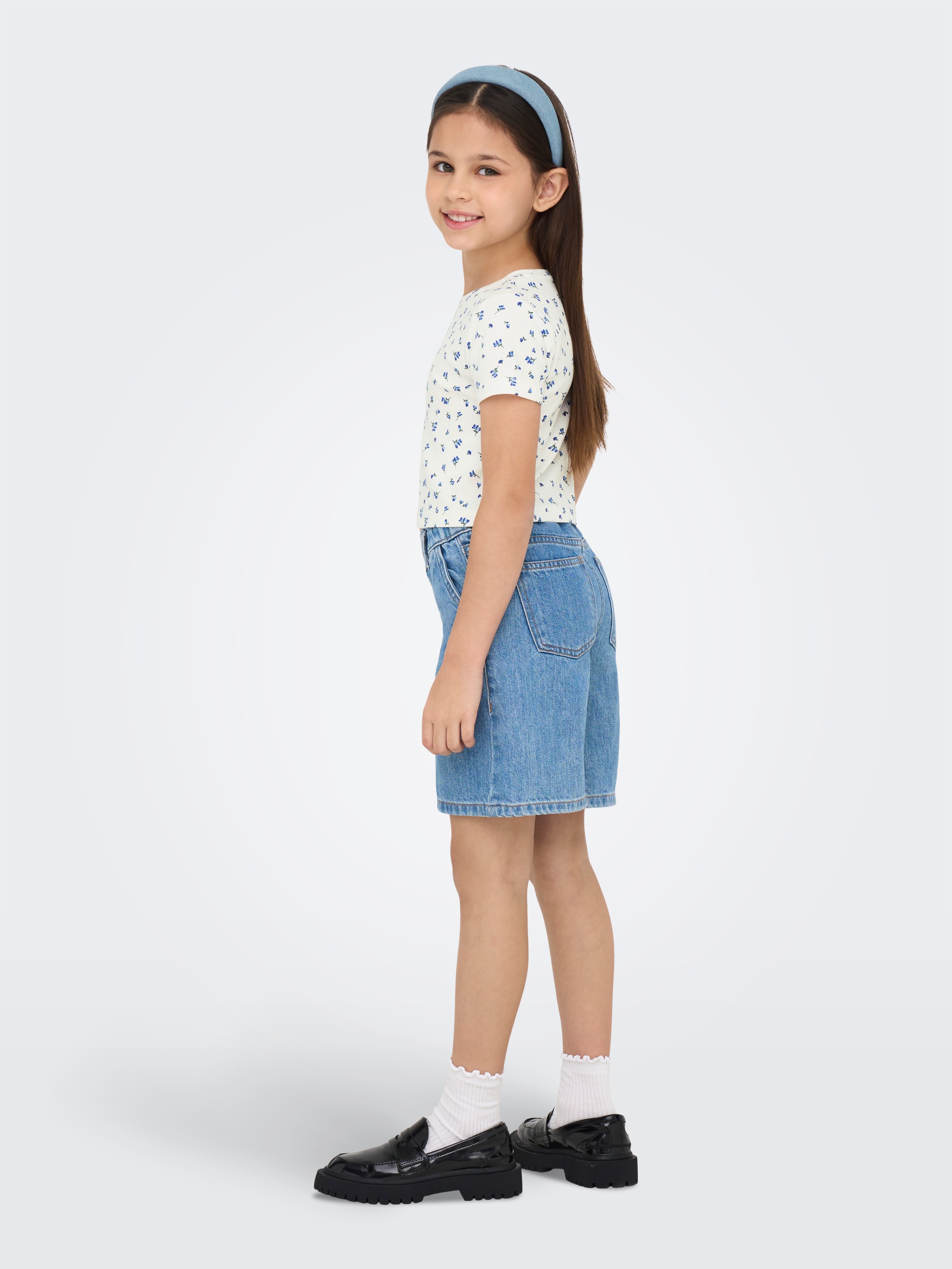 KIDS ONLY T-Shirt »KOGBELLA LIFE SHORT AOP S/S TOP JRS NOOS«