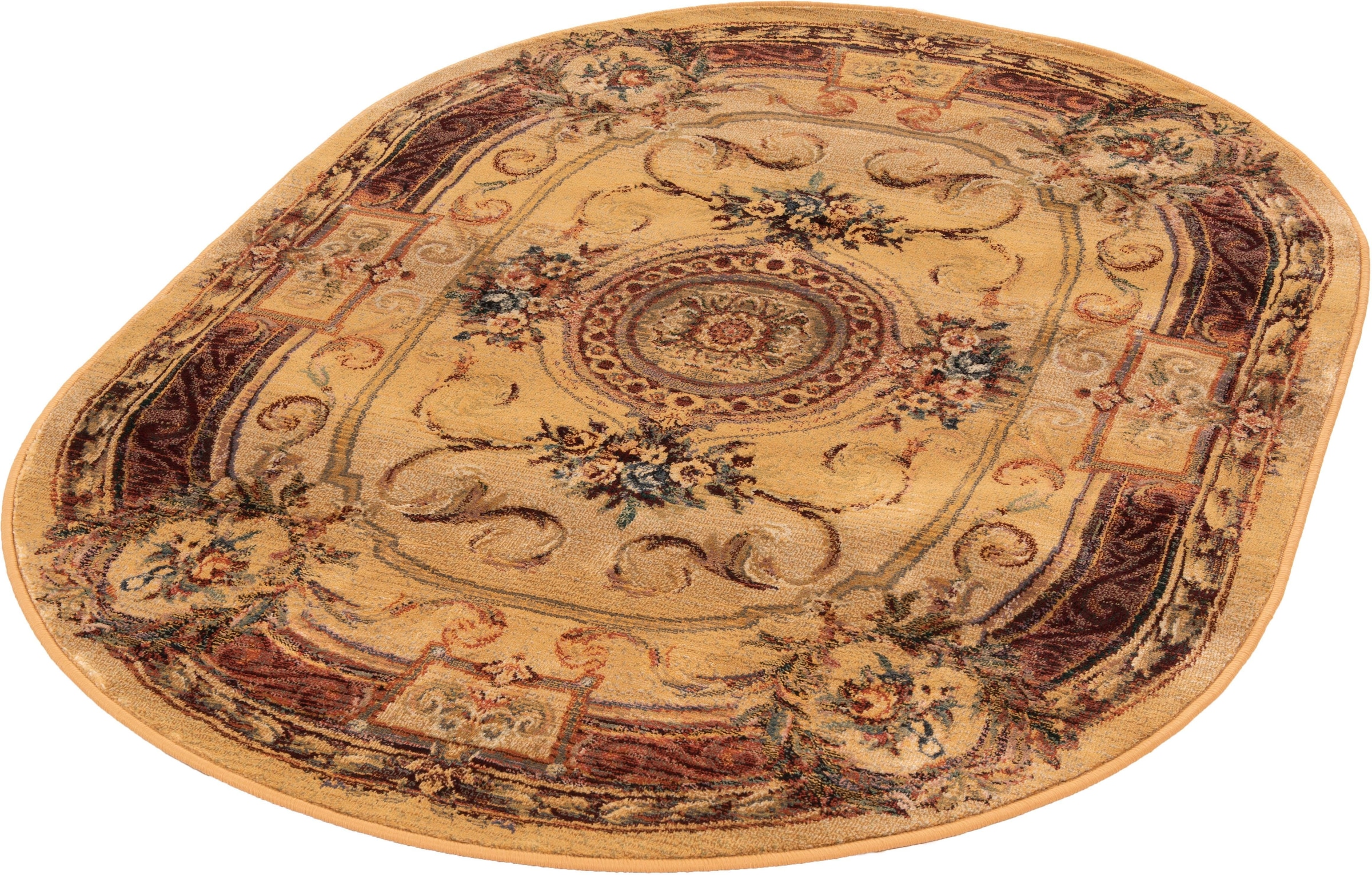 Image of THEKO Teppich »Gabiro 856«, oval, 10 mm Höhe, Kurzflor, Orient-Optik, ideal im Wohnzimmer & Schlafzimmer bei Ackermann Versand Schweiz