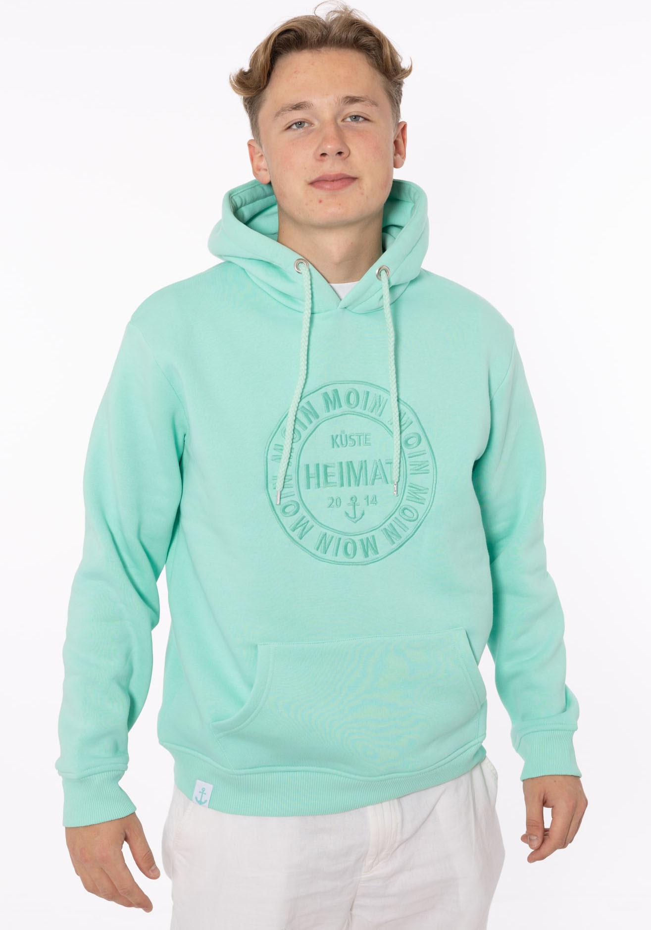 Hoodie »"Heimat 2014" Herren«, mit Fronttaschen und Kordel