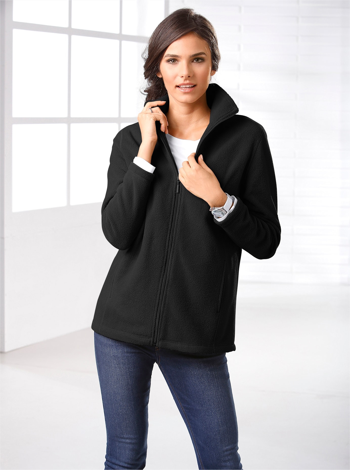 Classic Basics Fleecejacke