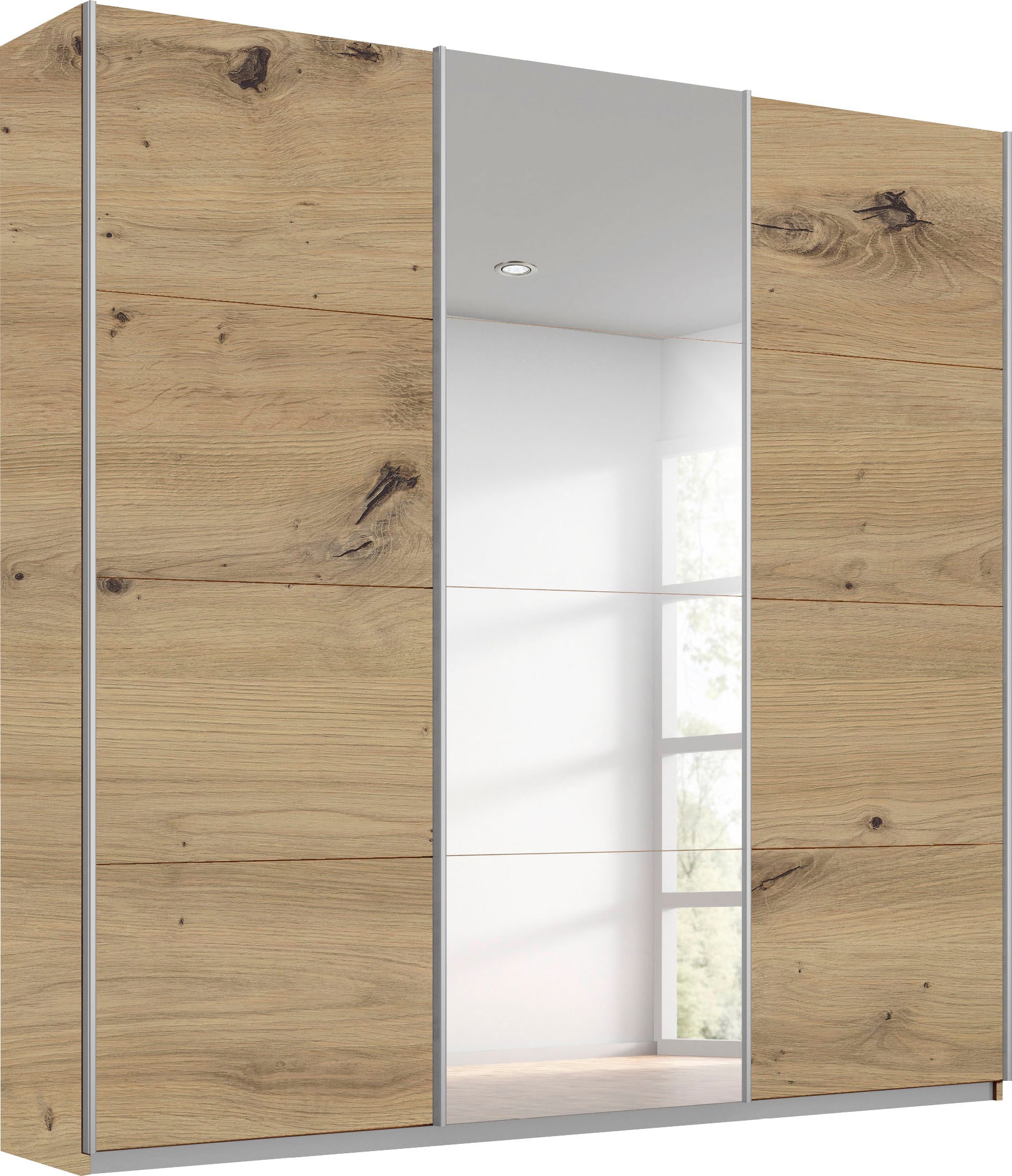 GOODproduct Kleiderschrank »Mehrzweckschrank Aktenschrank Möbel Mietswohnung Schlafzimmer TOMA« Breiten 203/271/315/360 cm, Höhen 210/229 cm,  inkl. Regaleinsatz sowie zusätzlichen Einlegeböden MADE IN GERMANY