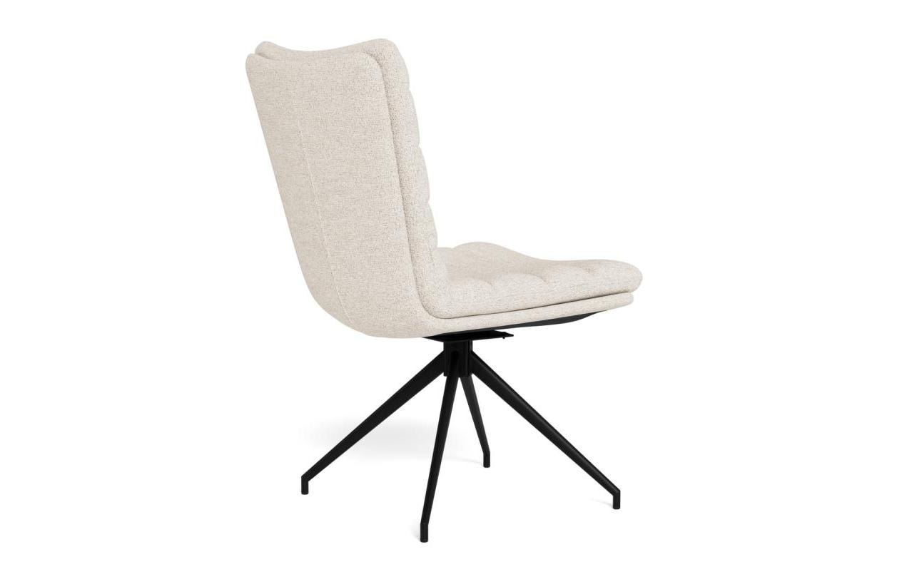 AC Design Esszimmerstuhl »Grafton, Polsterstuhl, Stuhl« (Set) 2 Stk.Stuhl,  Bouclé, L-Form, Drehfunktion, Sitzhöhe 48,5