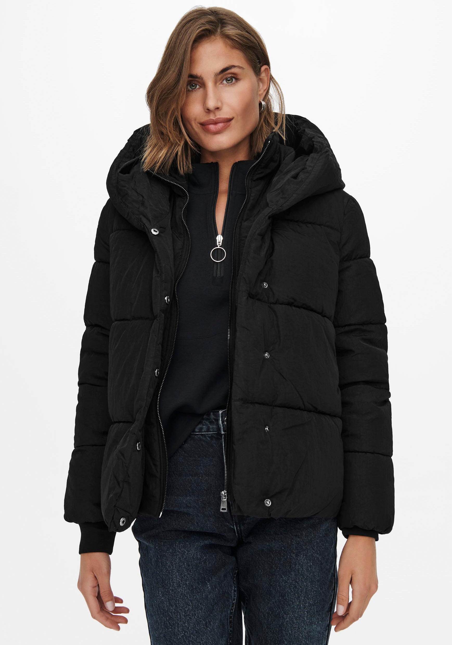 Image of Only Steppjacke »ONLSYDNEY SARA PUFFER JACKET«, mit grosser Kapuze bei Ackermann Versand Schweiz