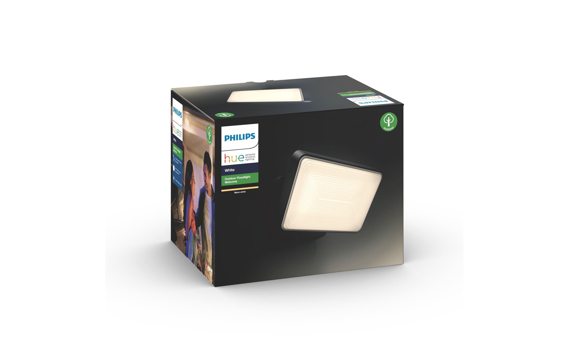Image of Philips Hue Aussen-Wandleuchte "White" Warmweiss
